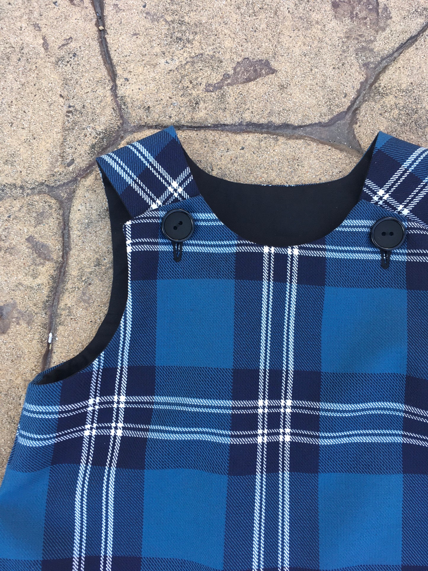 St Andrews Tartan Pinafore