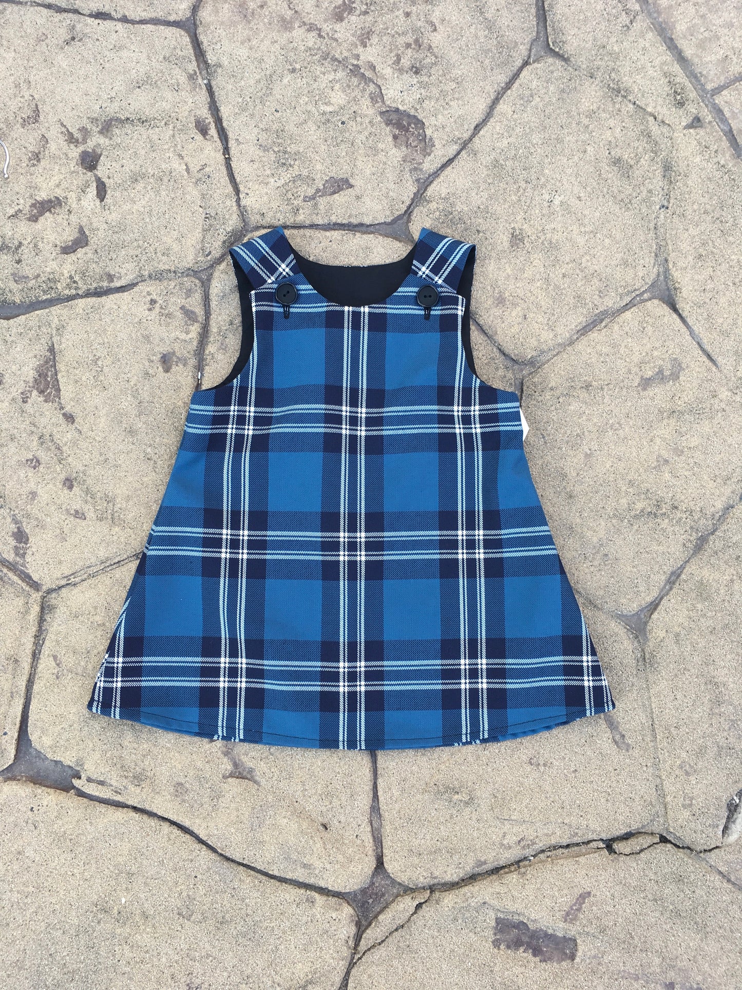 St Andrews Tartan Pinafore