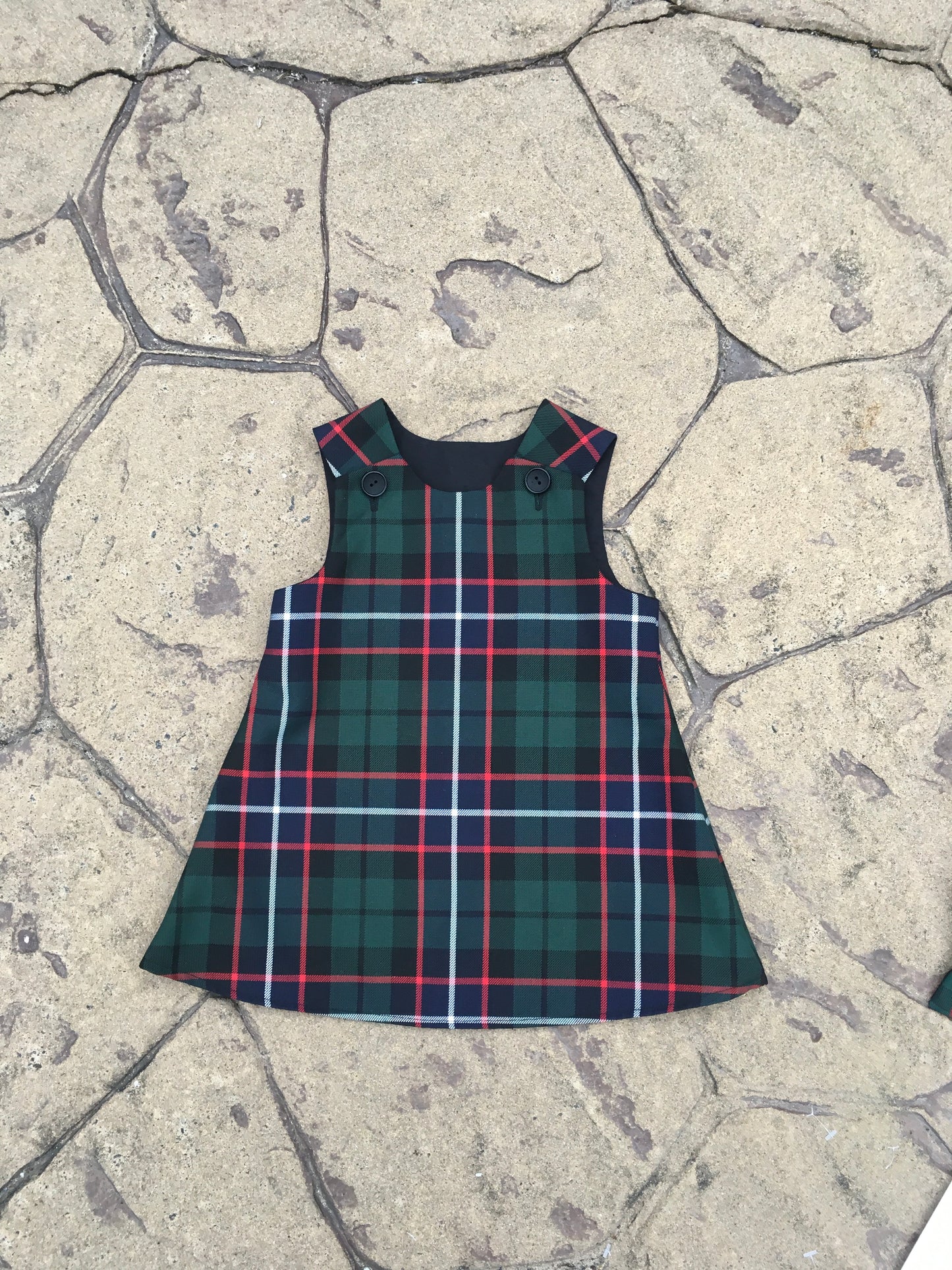 Hunter Tartan Pinafore