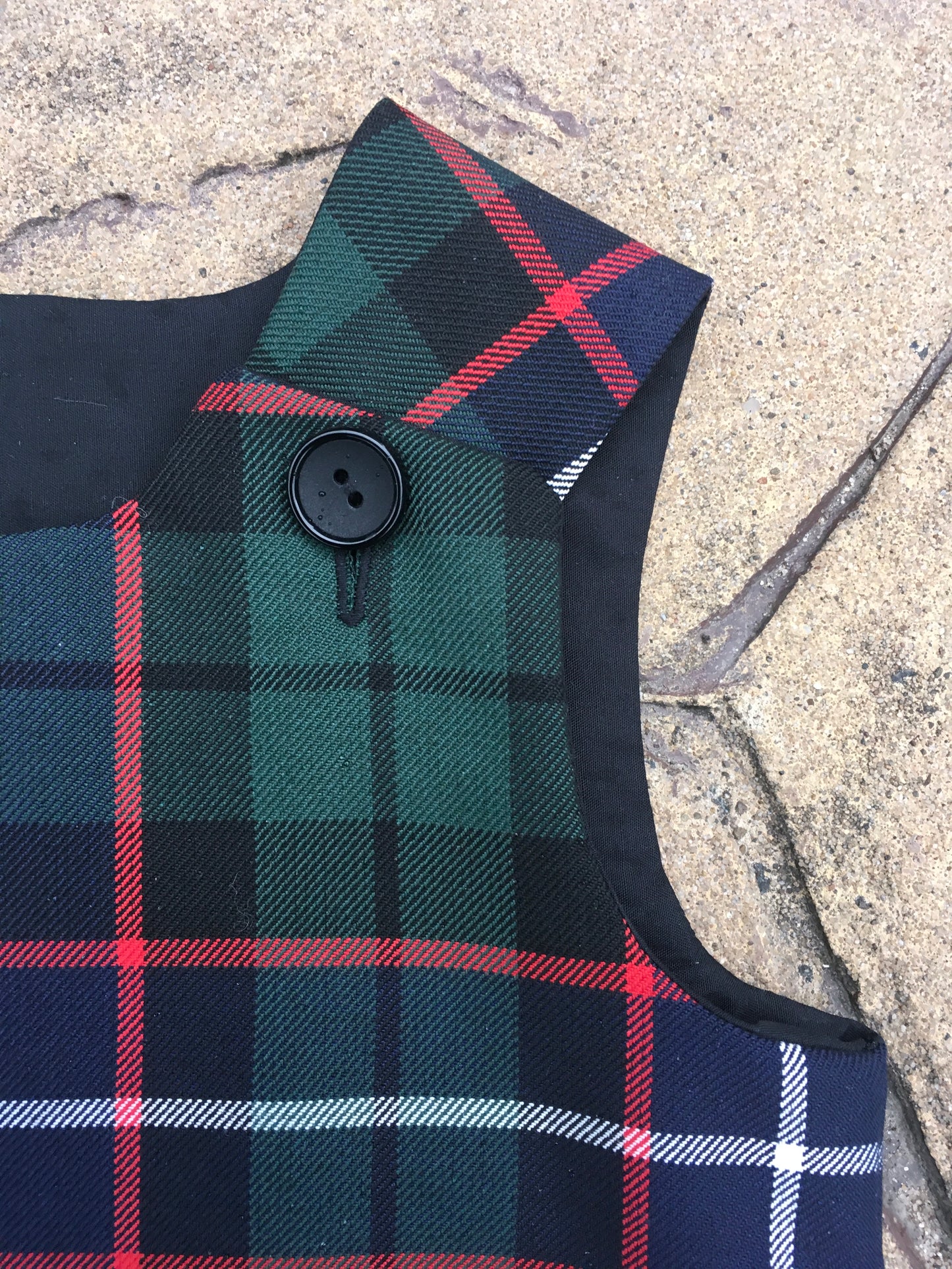 Hunter Tartan Pinafore