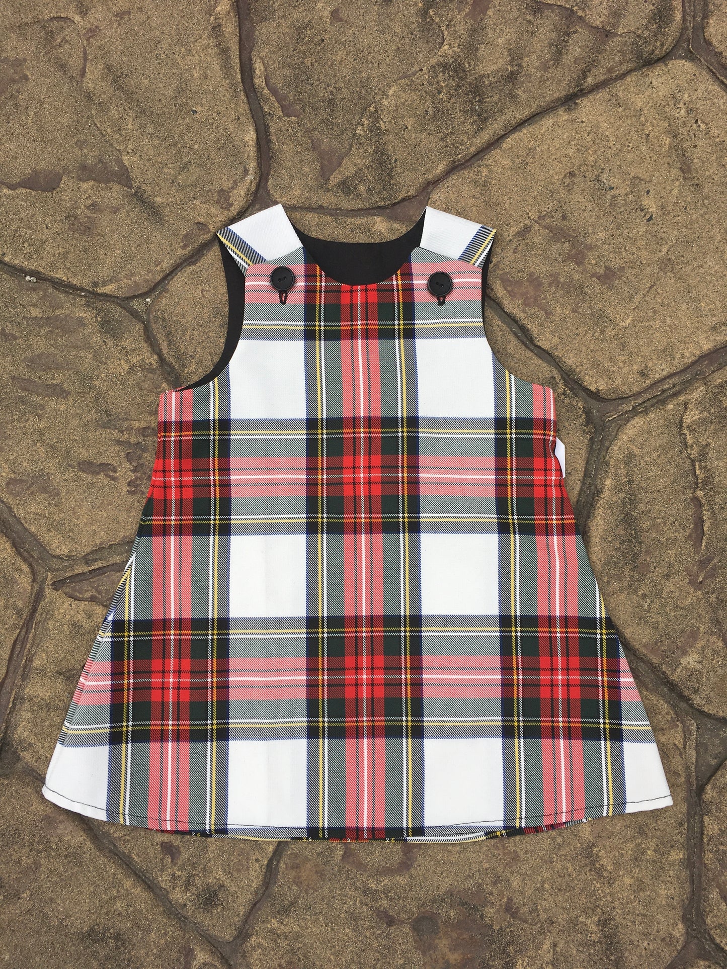 Stewart Dress Tartan Pinafore