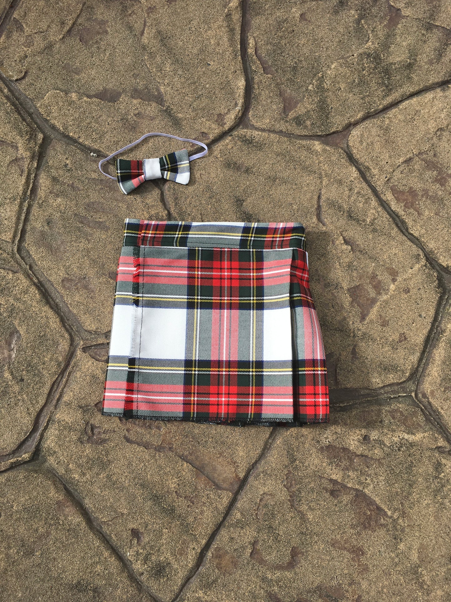 Stewart Dress Tartan, Kilt and Bow Tie Set