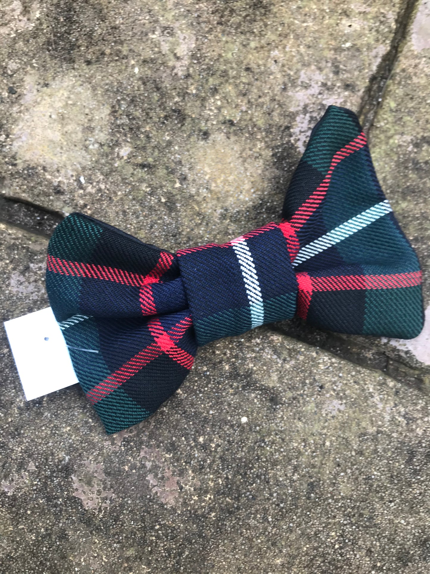Hunter Tartan, Pinafore and Hair Bow Set