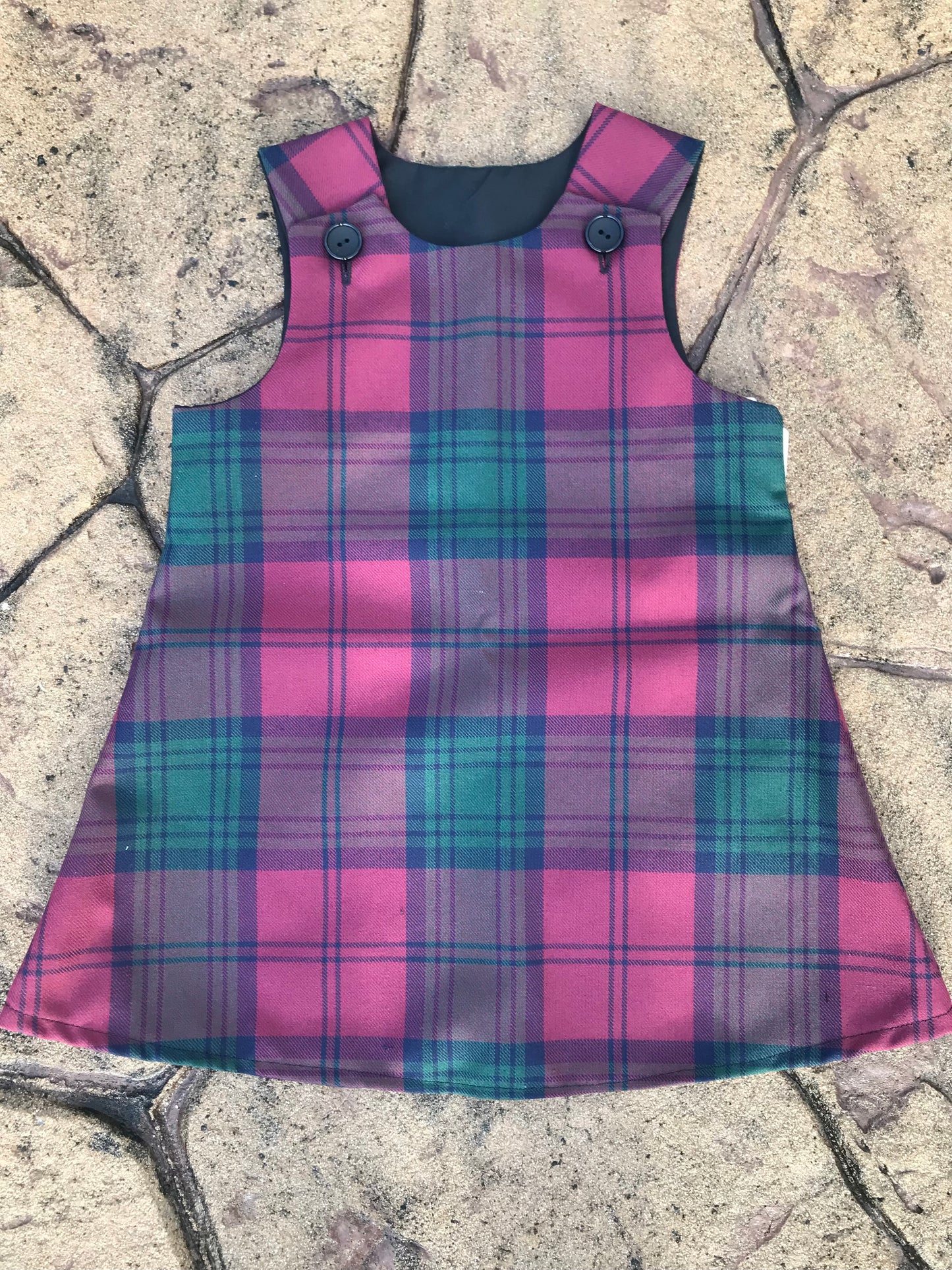 Lindsay Tartan Pinafore