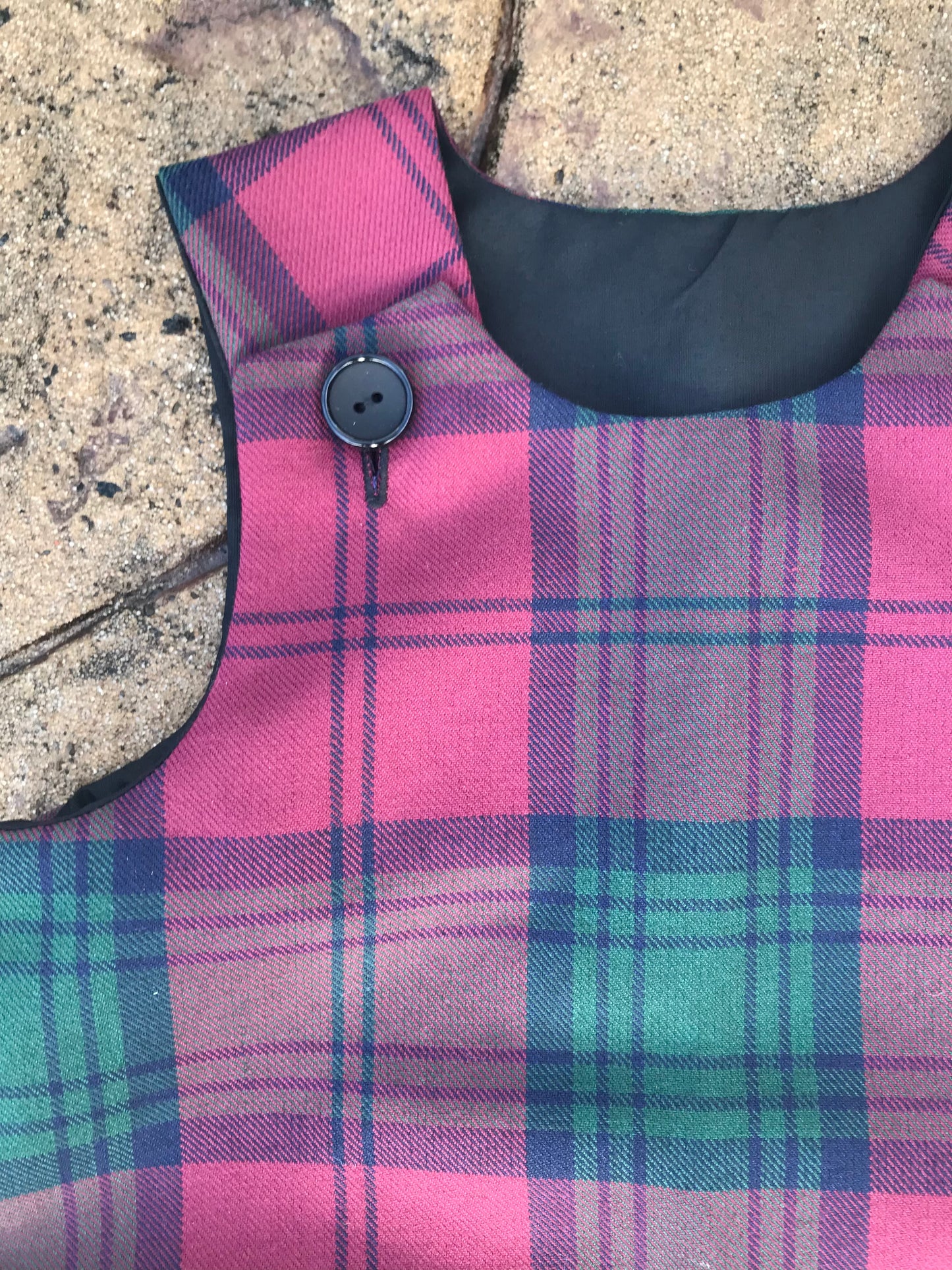 Lindsay Tartan, Pinafore & Hair Bow Set