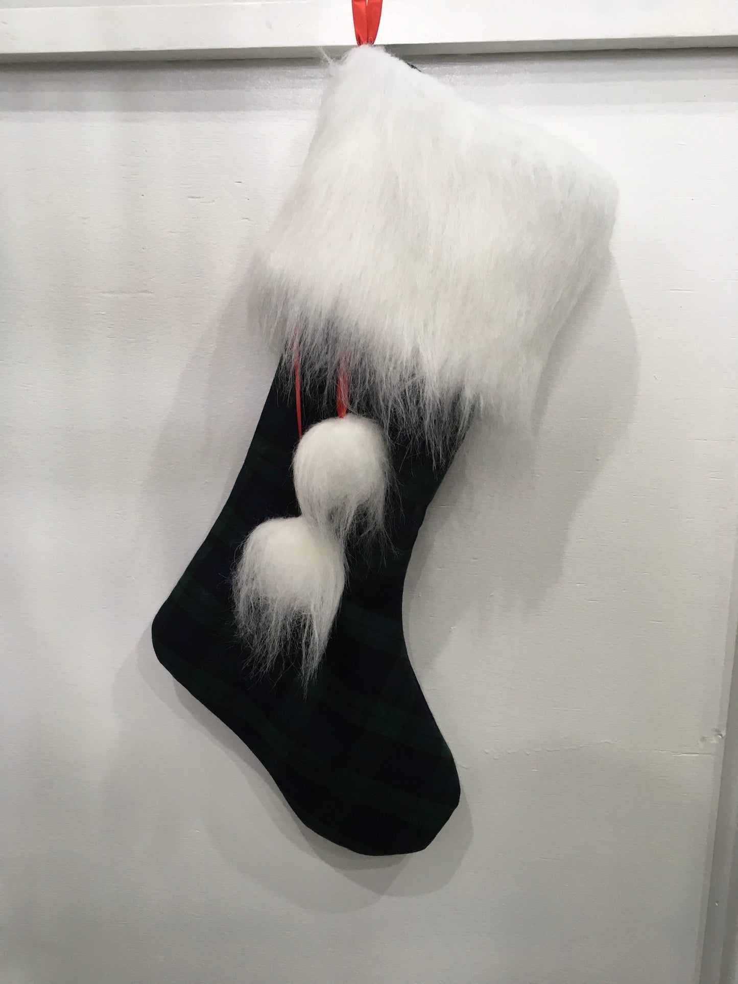 Black Watch Tartan Christmas Stocking