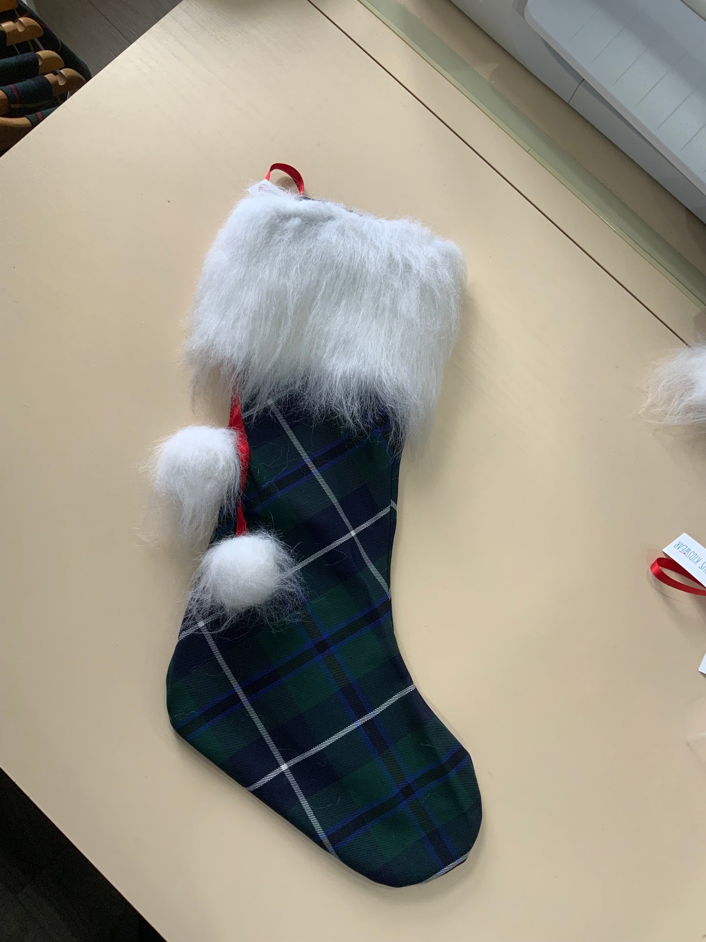 Douglas Tartan Christmas Stocking