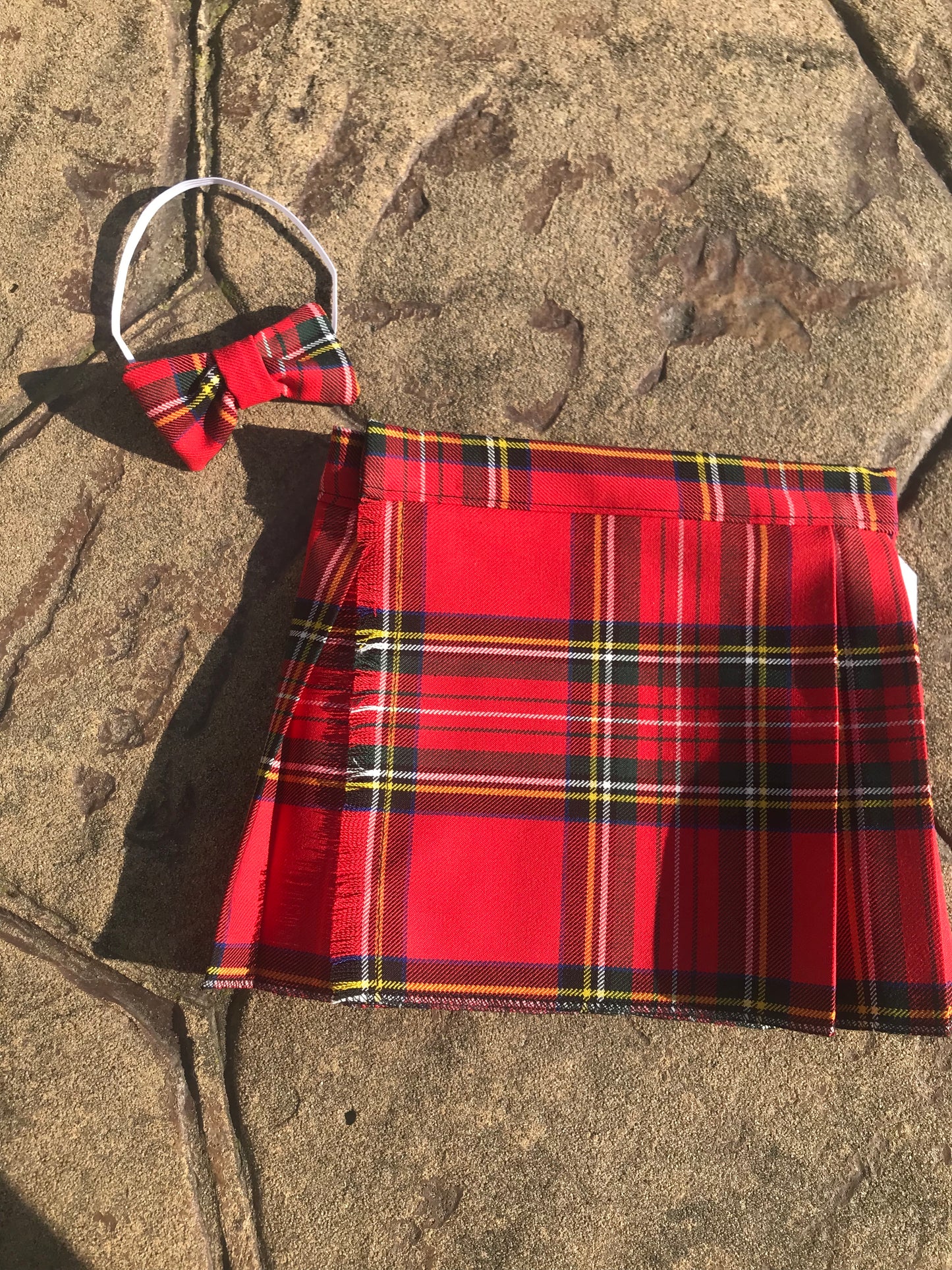 Royal Stewart Tartan, Kilt and Bow Tie Set