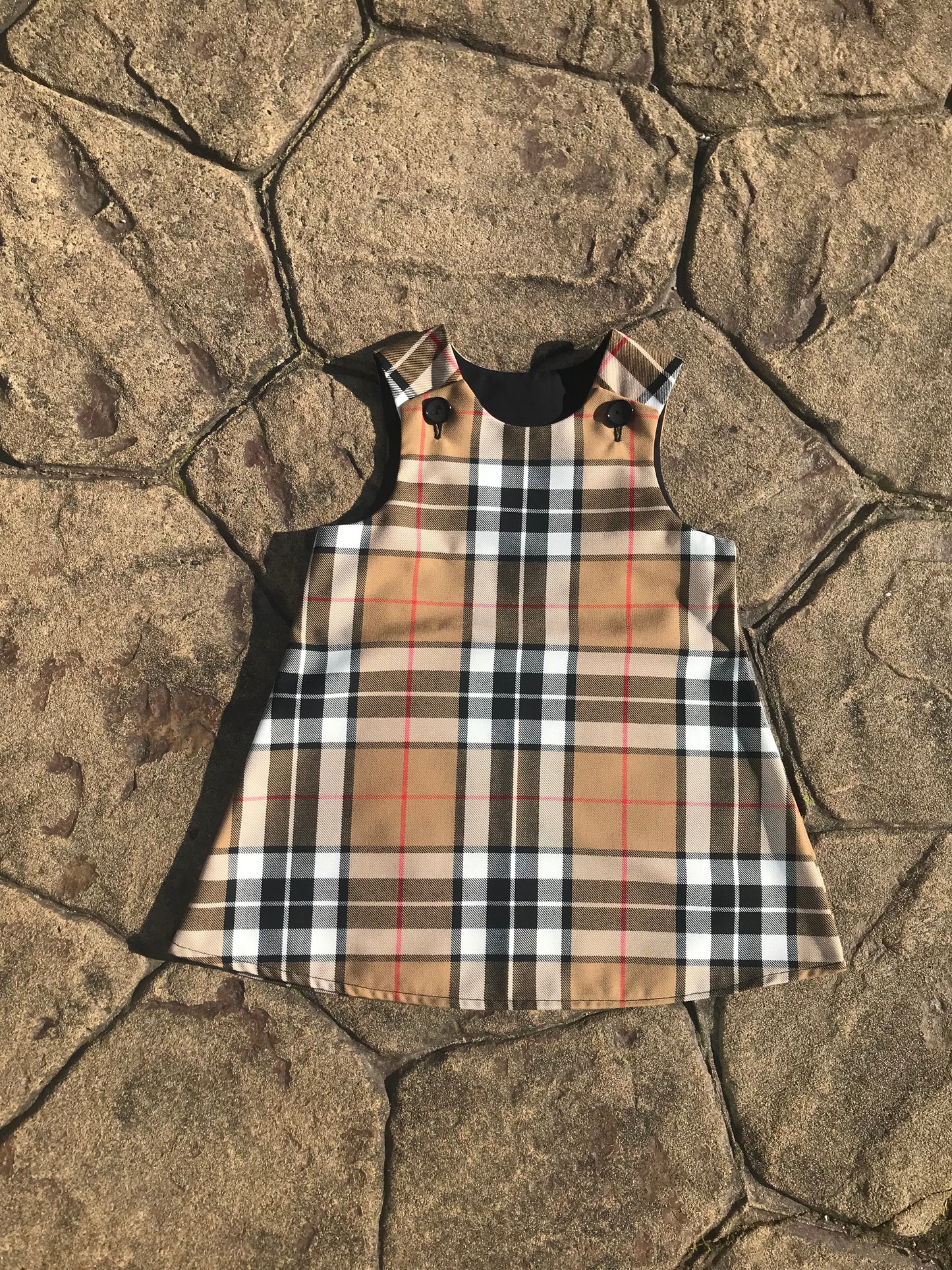 Thomson Tartan, Pinafore and Hair Bow Set