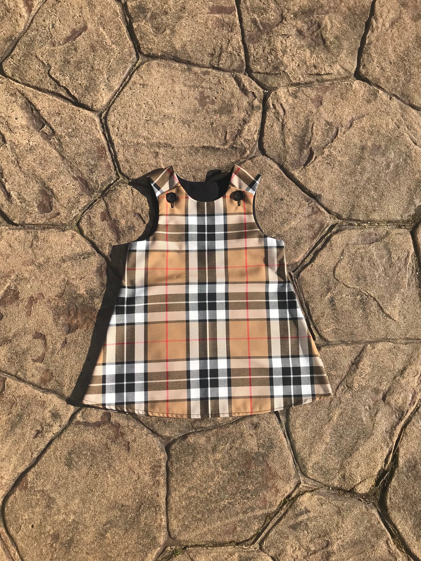 Thomson Tartan, Pinafore and Hair Bow Set