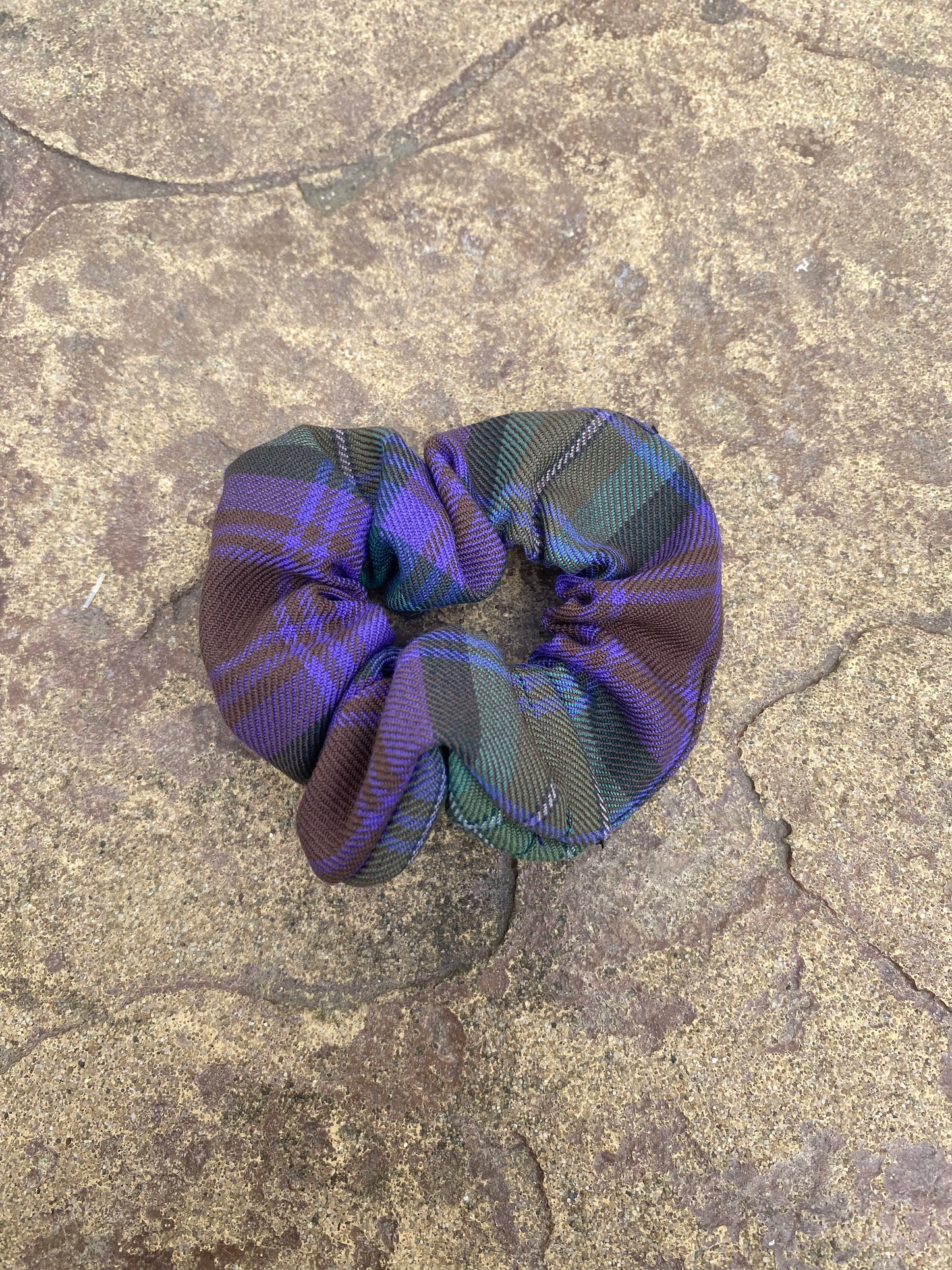 Isle of Skye Tartan Hair Scrunchie
