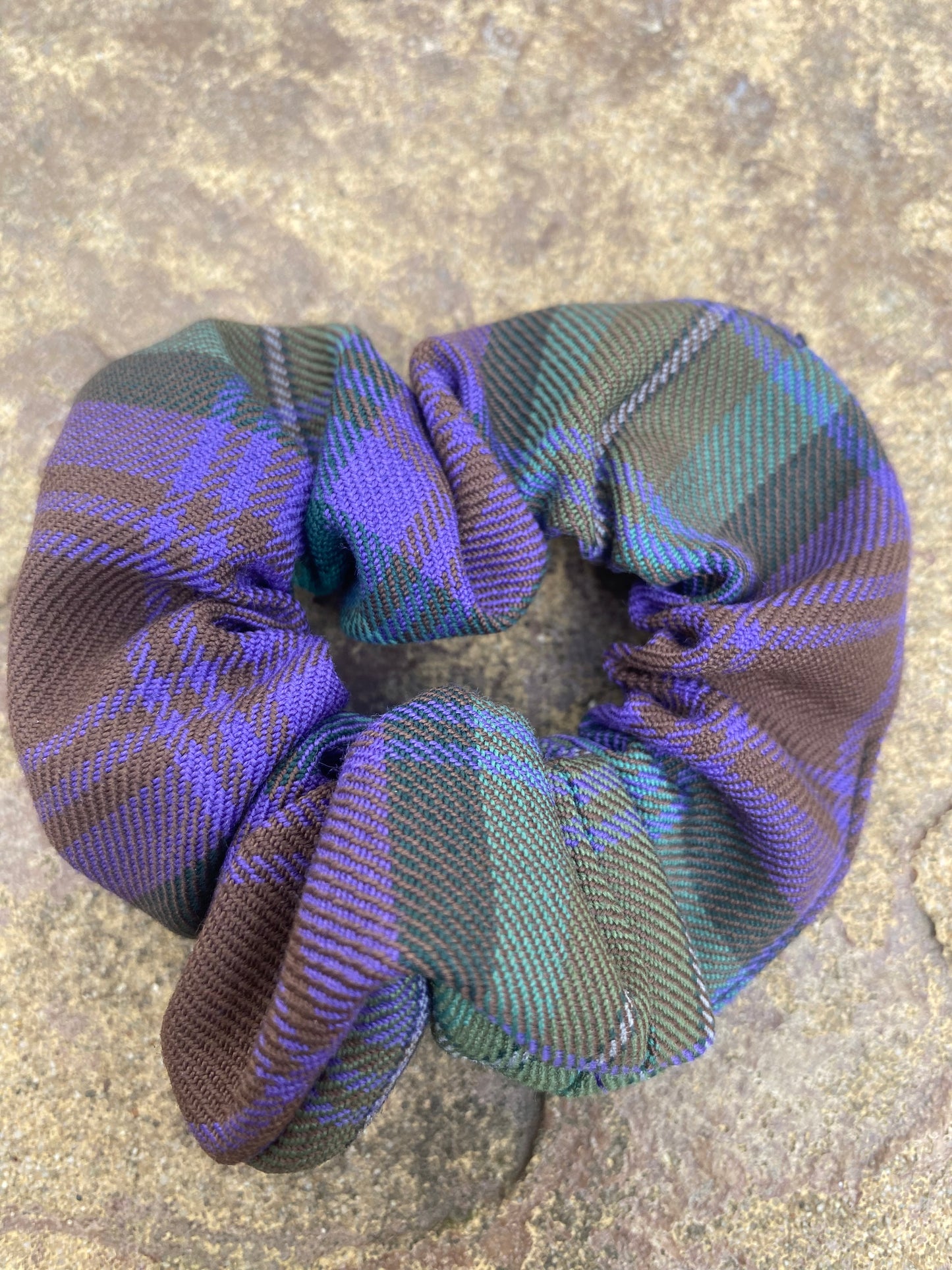 Isle of Skye Tartan Hair Scrunchie
