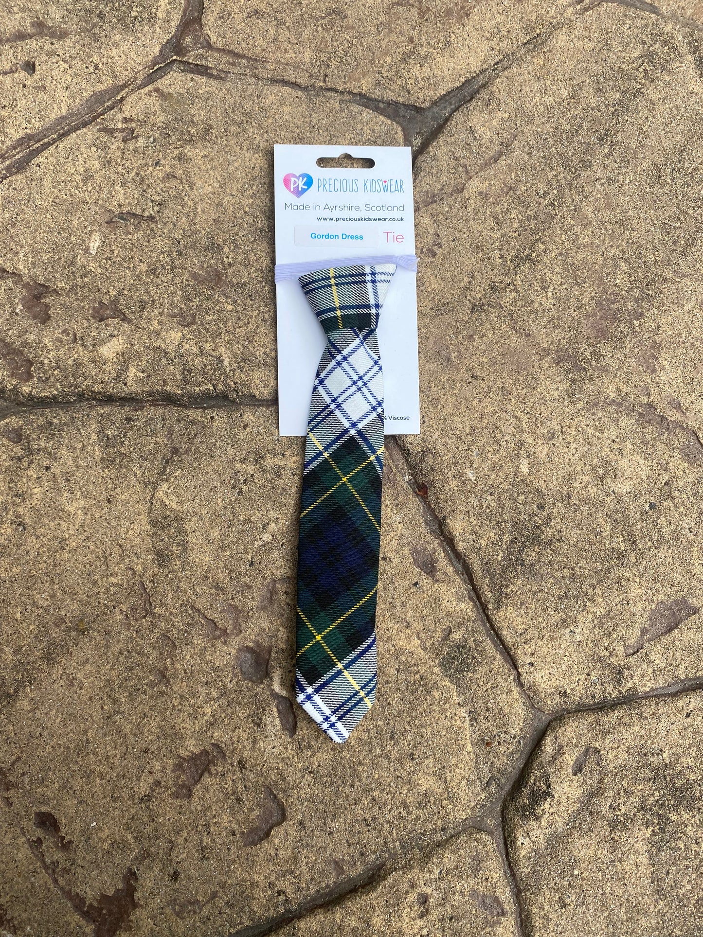 Gordon Dress Tartan Tie, Toddler, Kids