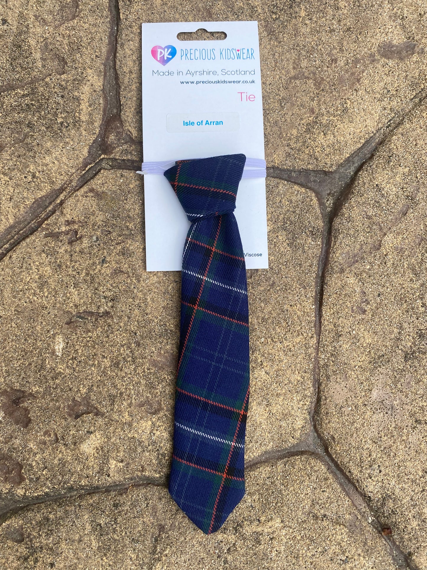 Isle of Arran Tartan Tie, Toddler, Kids