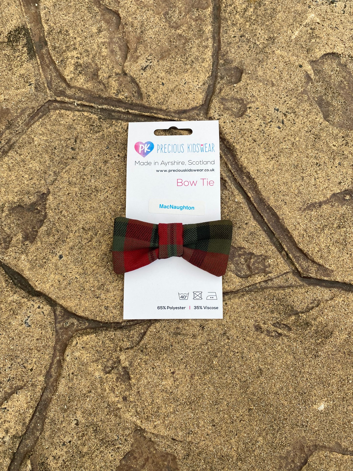 MacNaughton Tartan Baby Bow Tie
