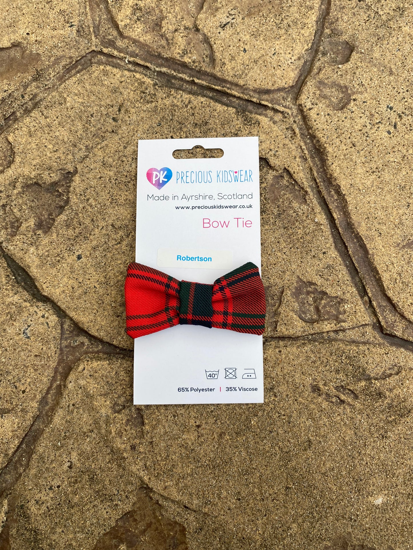 Robertson Tartan Baby Bow Tie