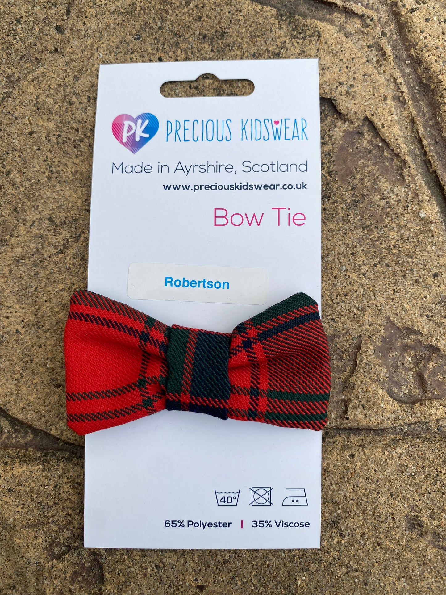 Robertson Tartan Baby Bow Tie
