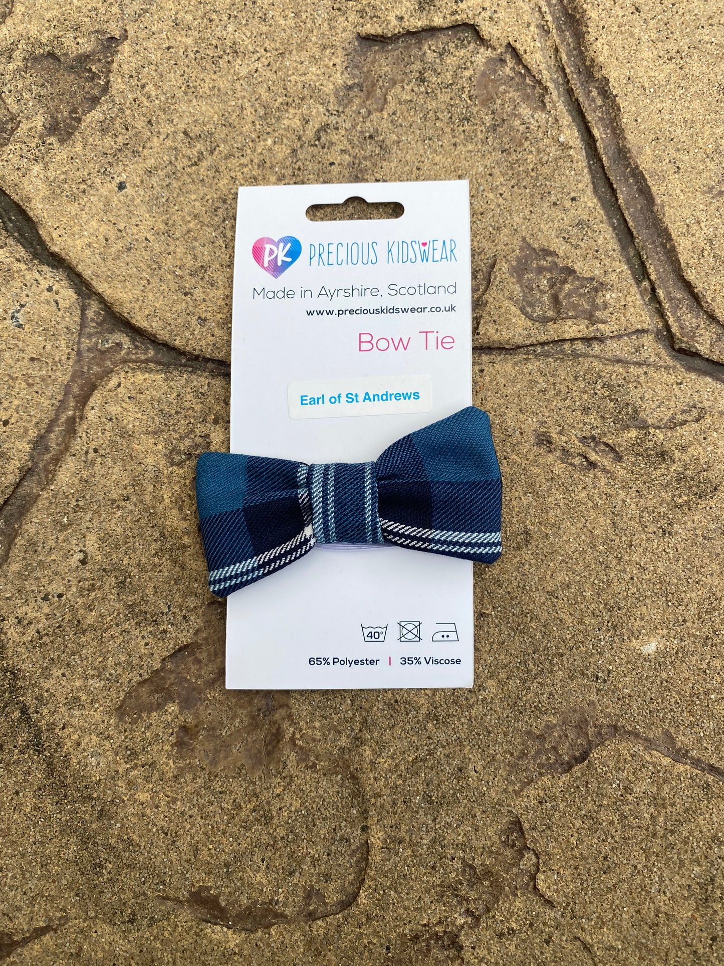 St Andrews Tartan Baby Bow Tie