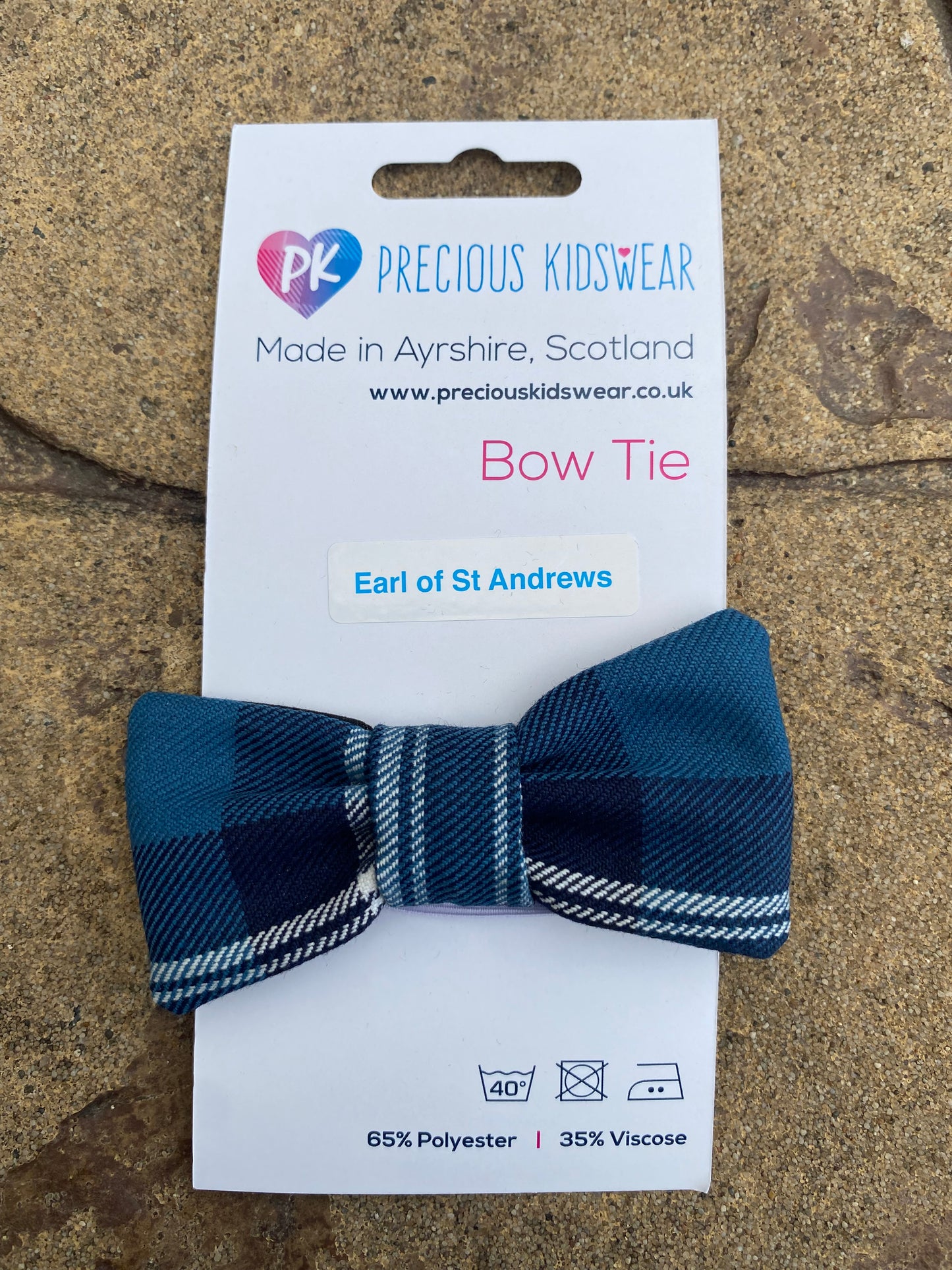 St Andrews Tartan Baby Bow Tie