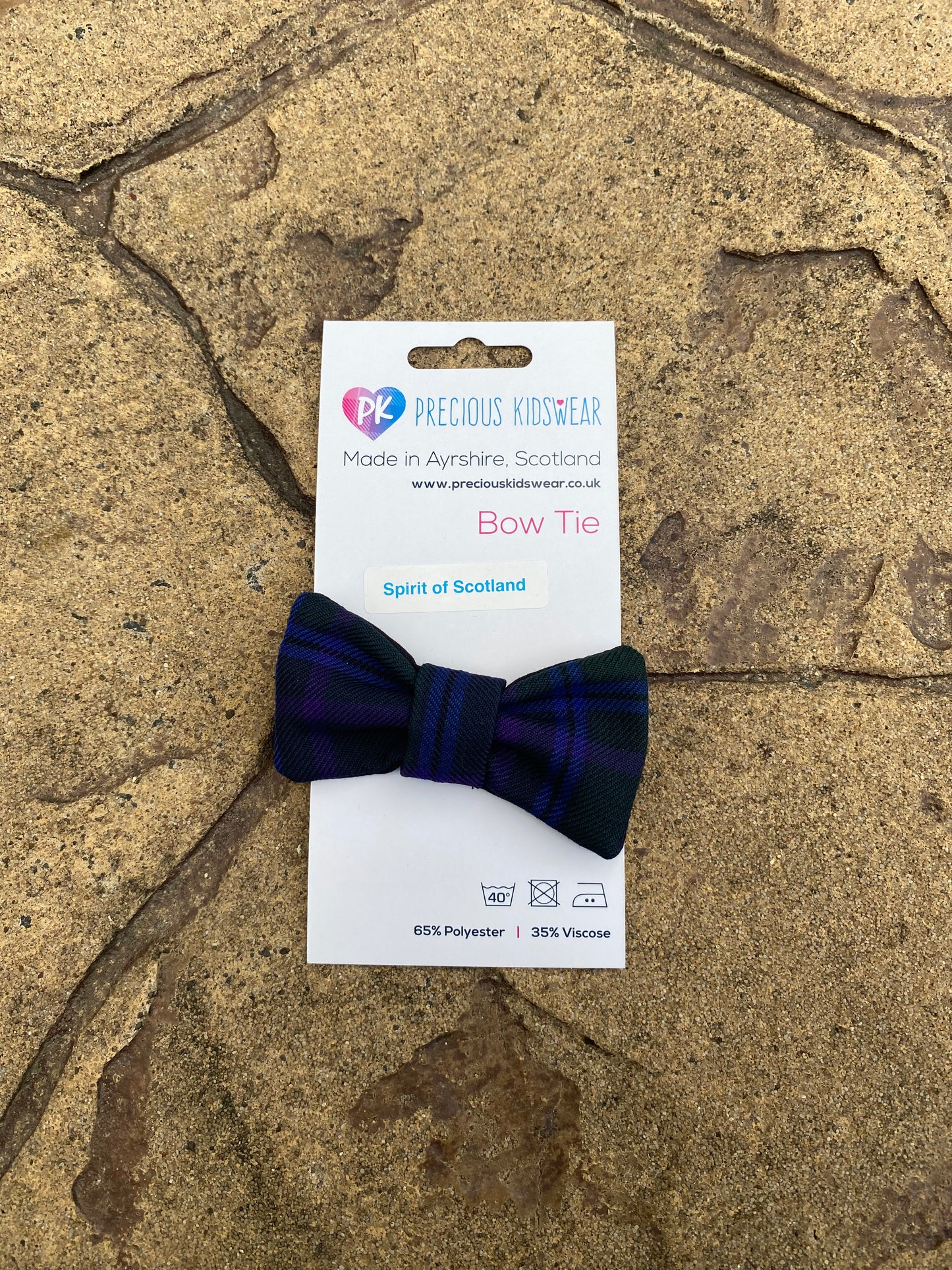 Spirit of Scotland Tartan Baby Bow Tie