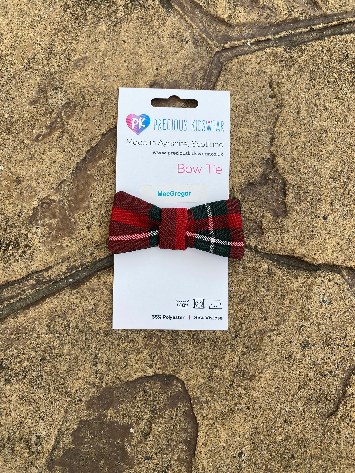 MacGregor Tartan Baby Bow Tie