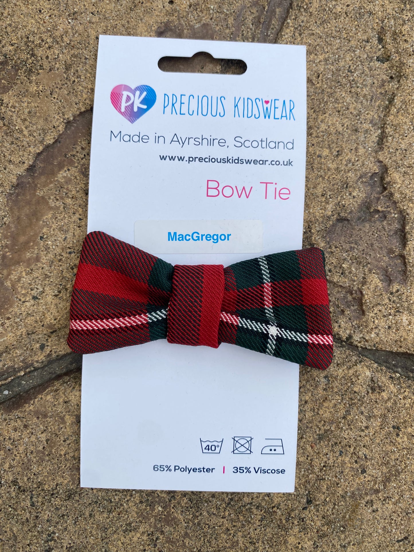 MacGregor Tartan Baby Bow Tie