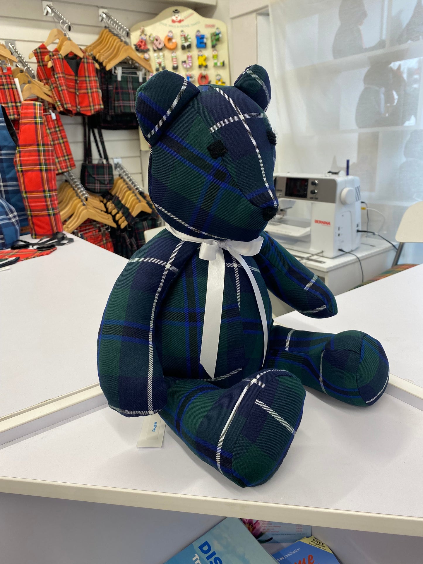 Douglas Tartan Teddy Bear