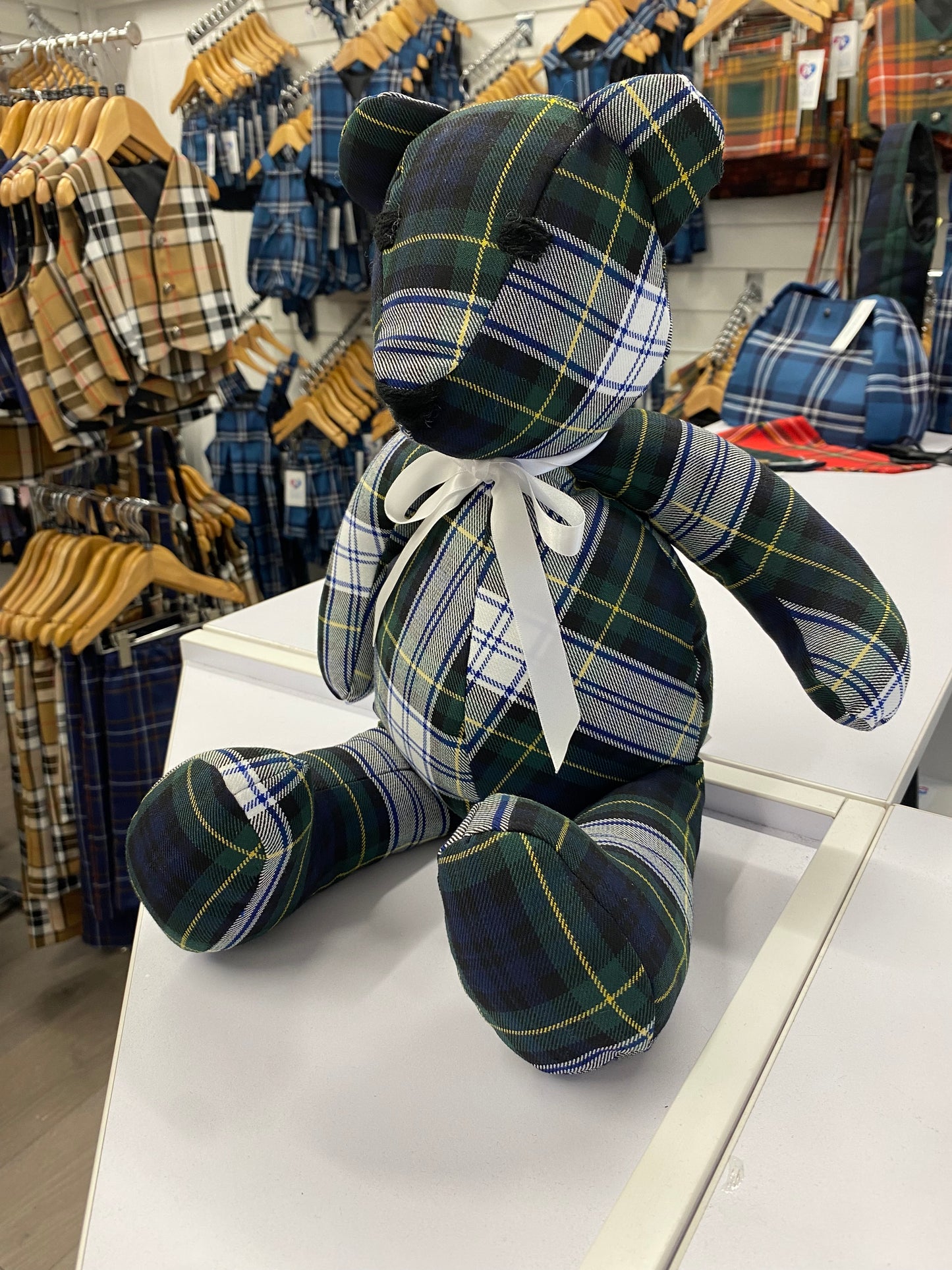 Gordon Dress Tartan Teddy Bear