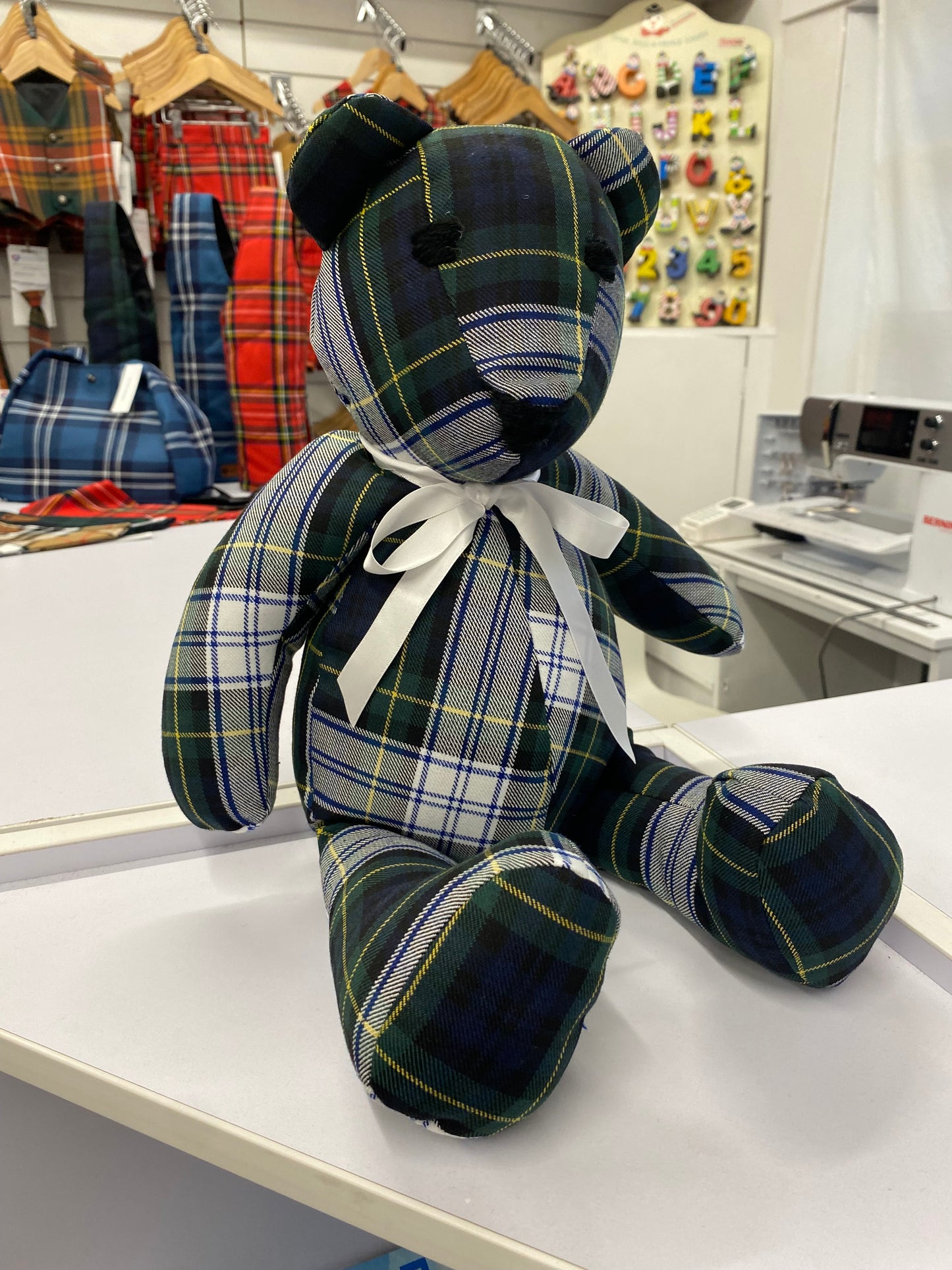 Gordon Dress Tartan Teddy Bear