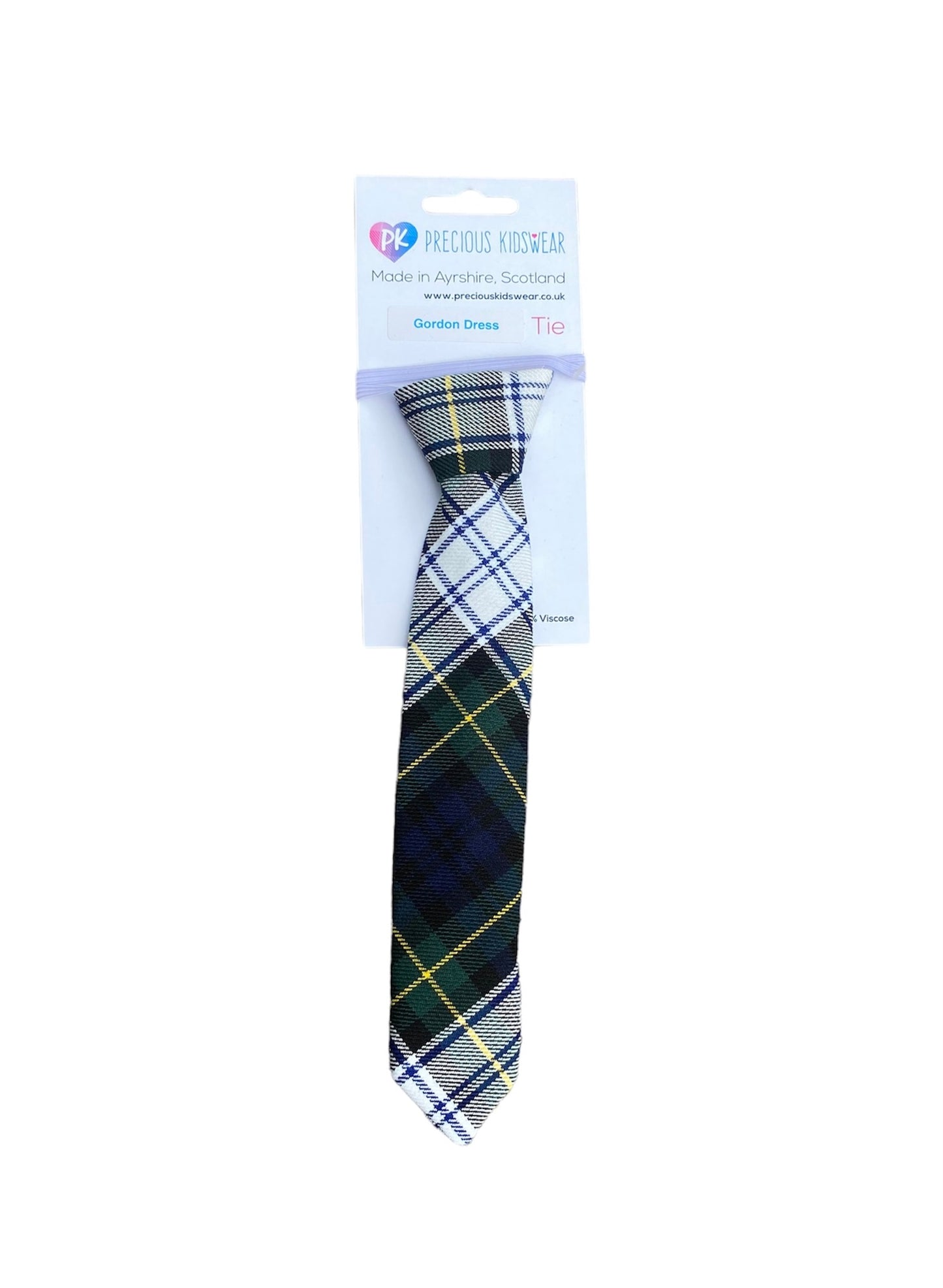 Gordon Dress Tartan Tie, Toddler, Kids