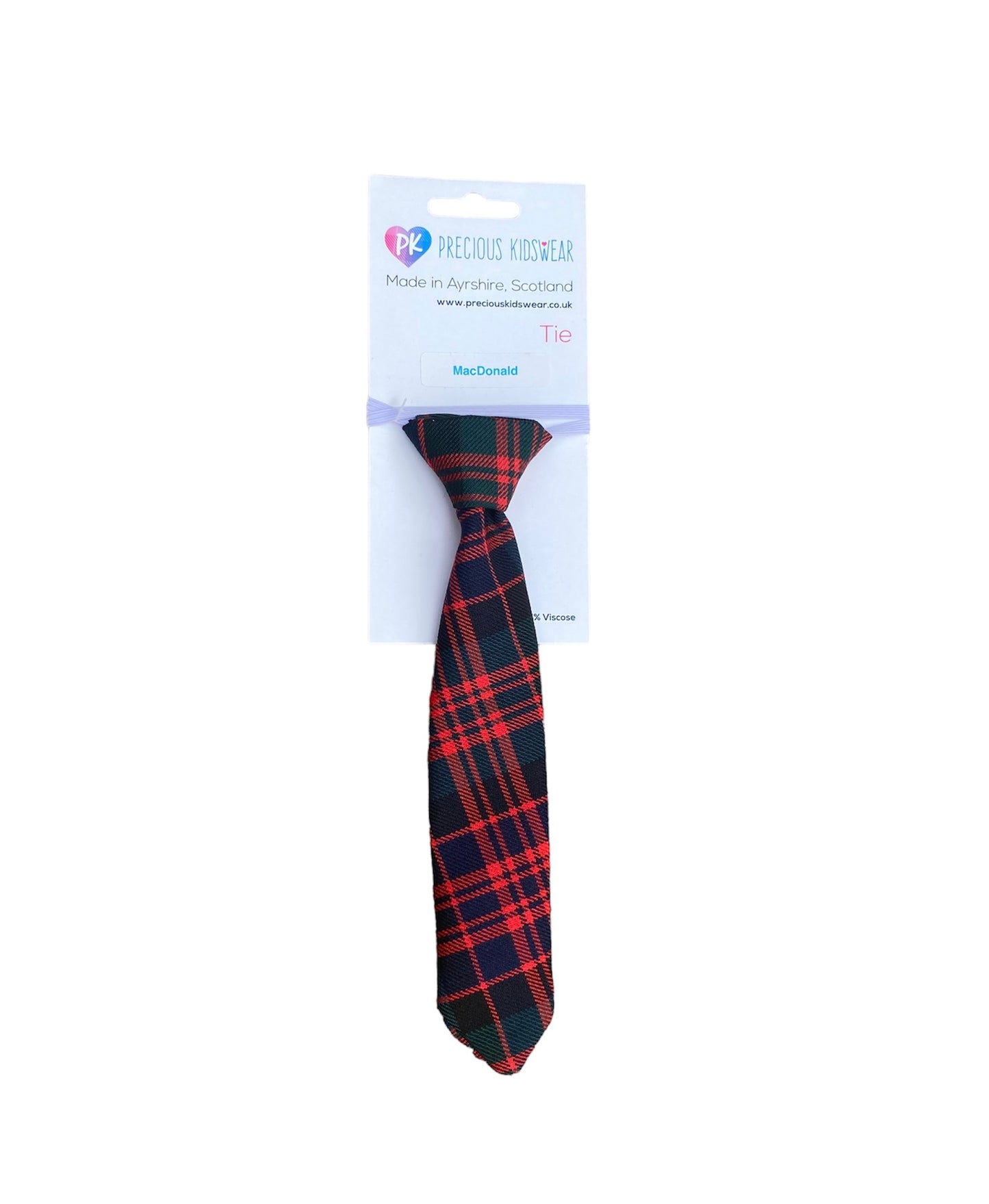 MacDonald Tartan Tie, Toddler, Kids