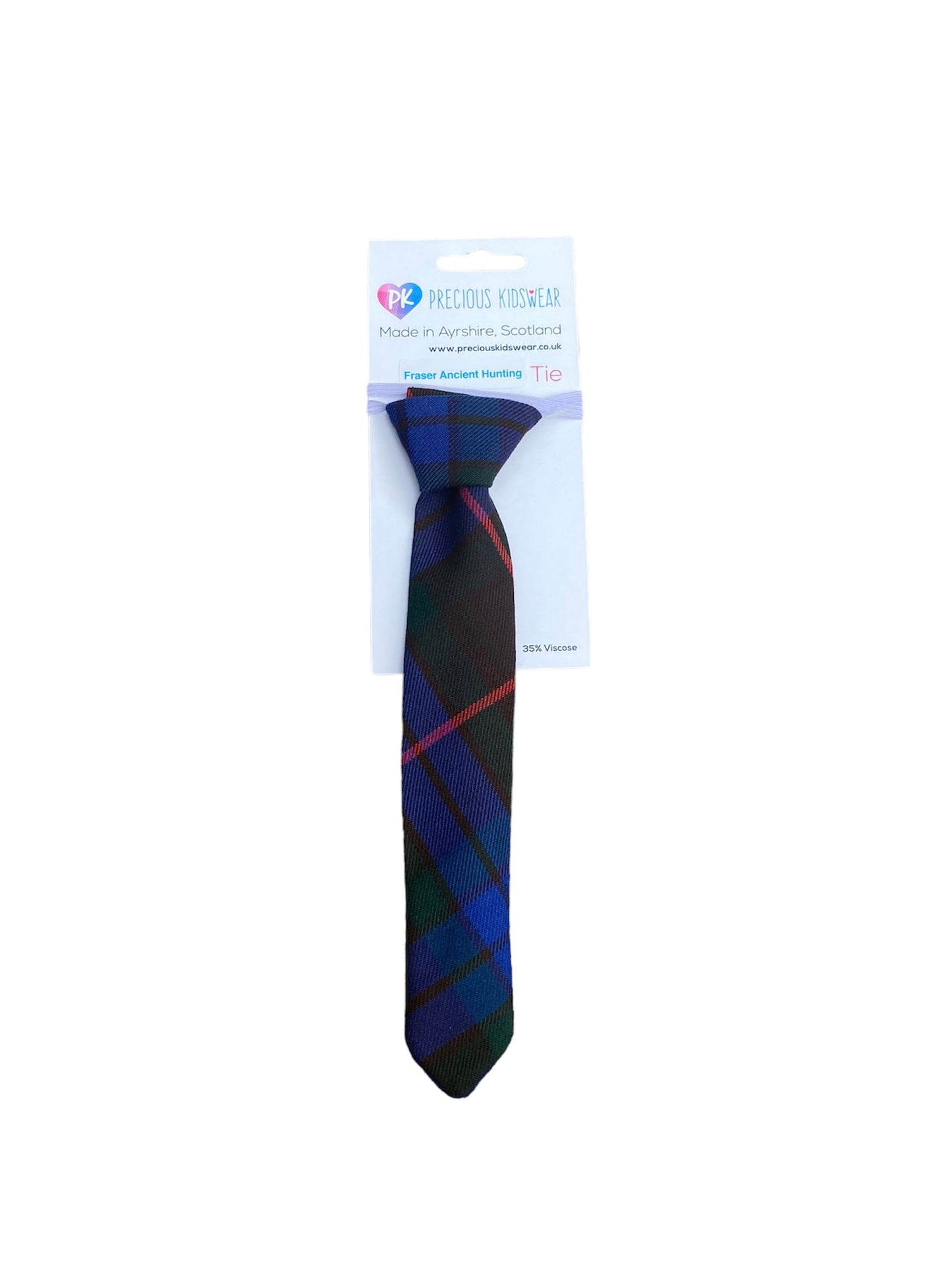 Fraser Ancient Hunting Tartan Tie, Toddler, Kids