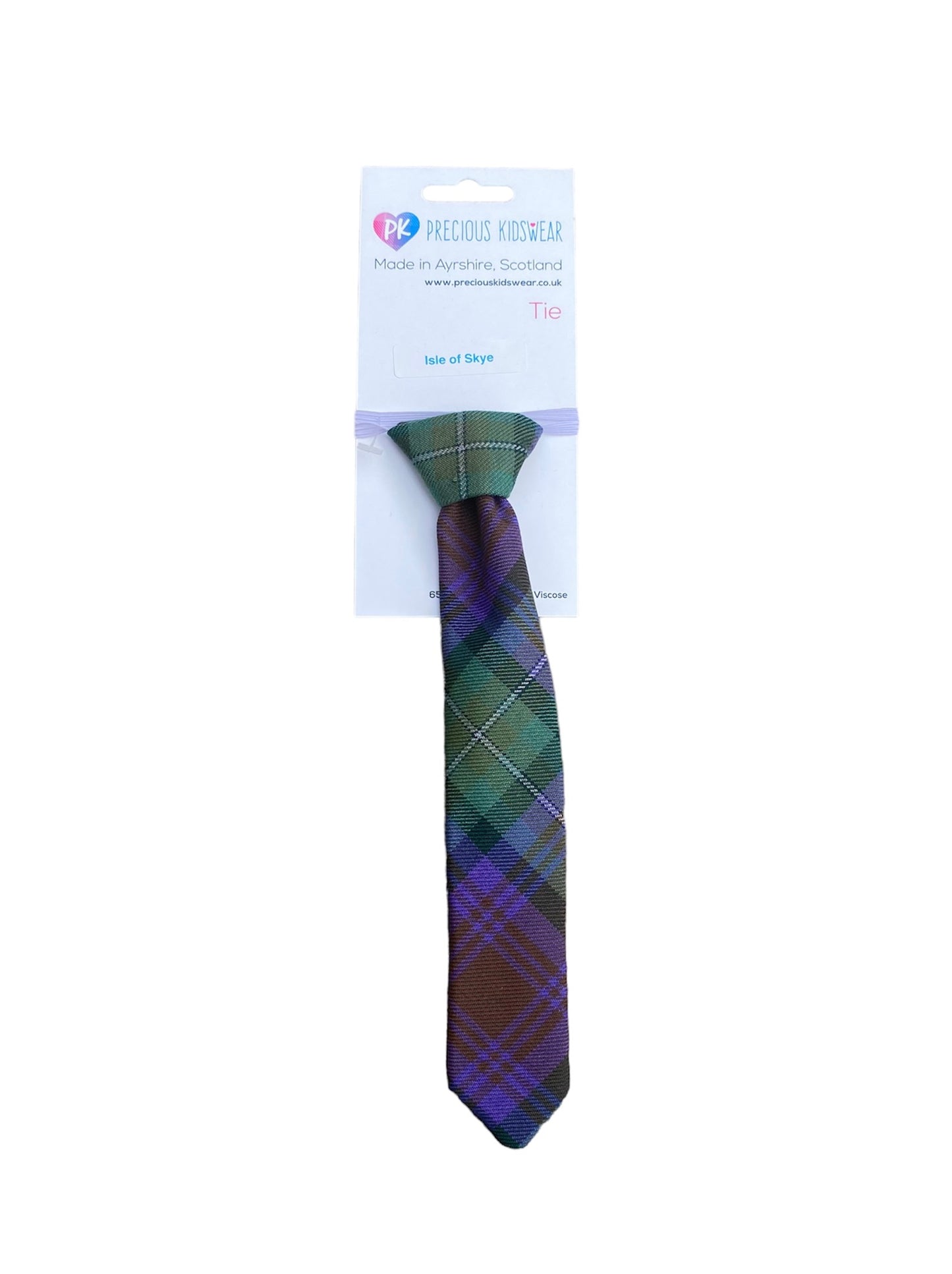 Isle of Skye Tartan Tie, Toddler, Kids