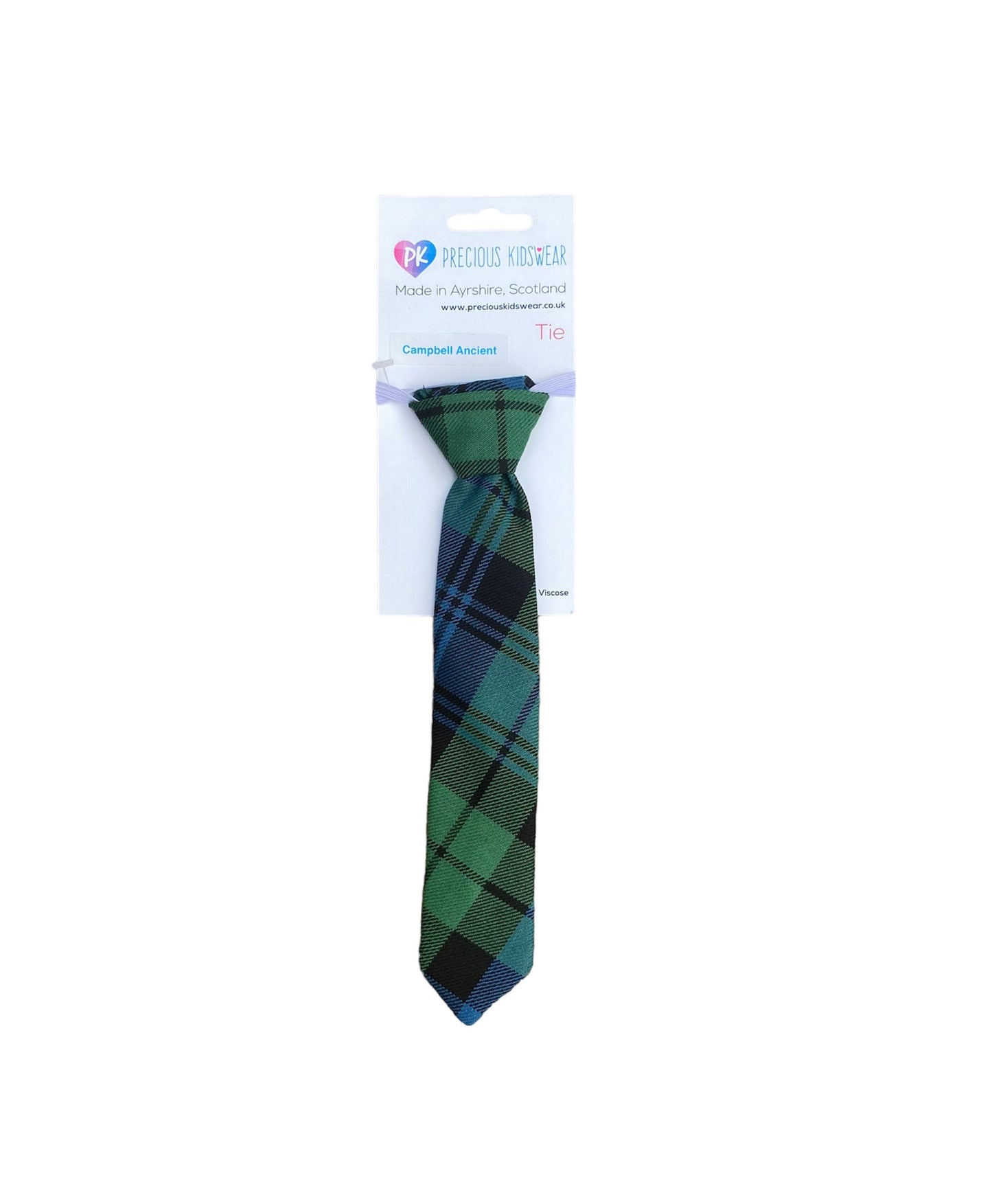 Campbell Ancient Tartan Tie, Toddler, Kids