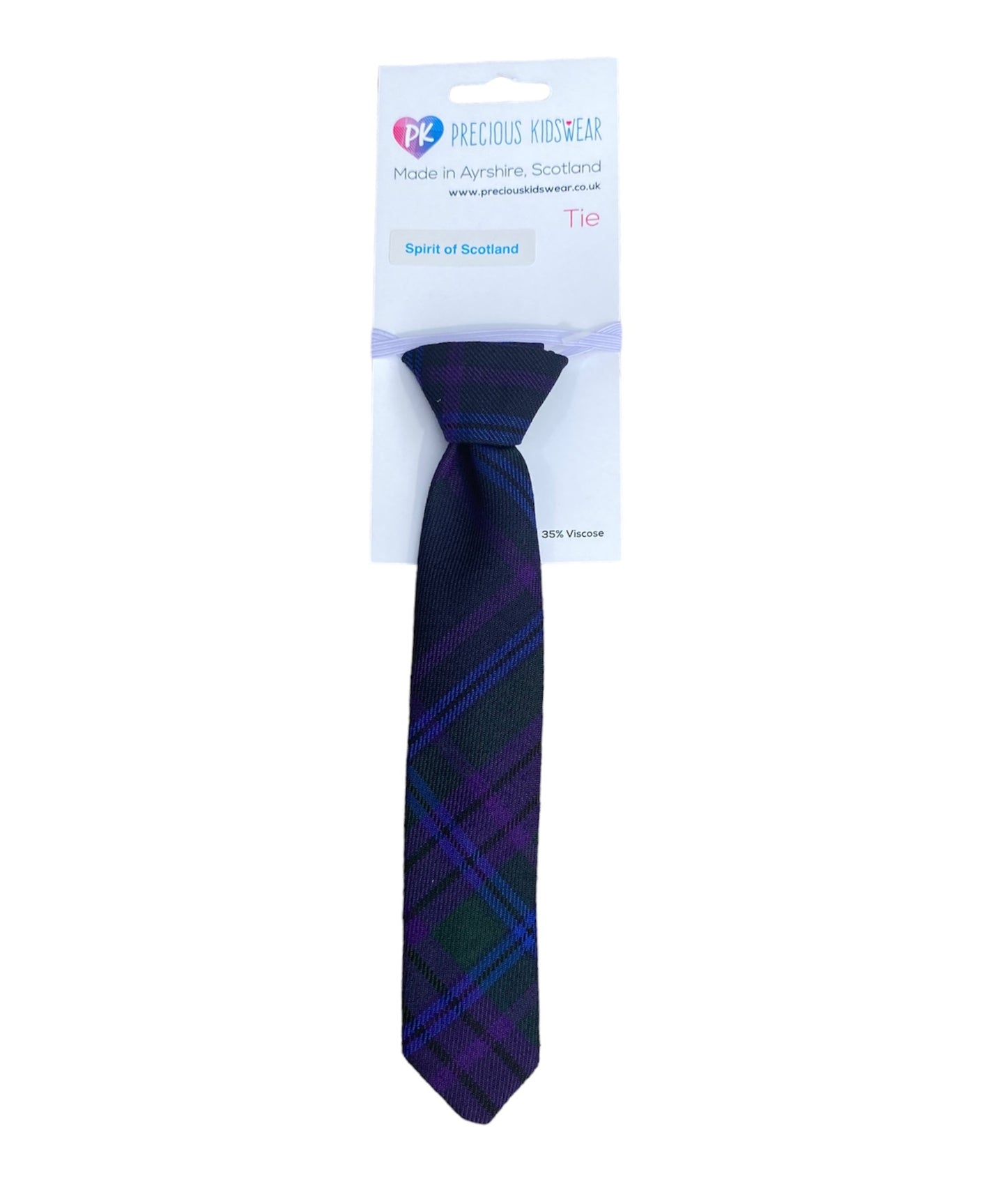 Spirit of Scotland Tartan Tie, Toddler, Kids