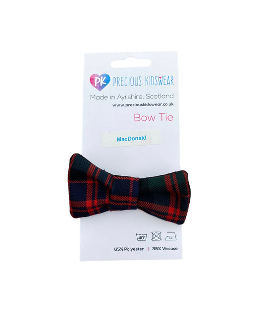 MacDonald Tartan Baby Bow Tie