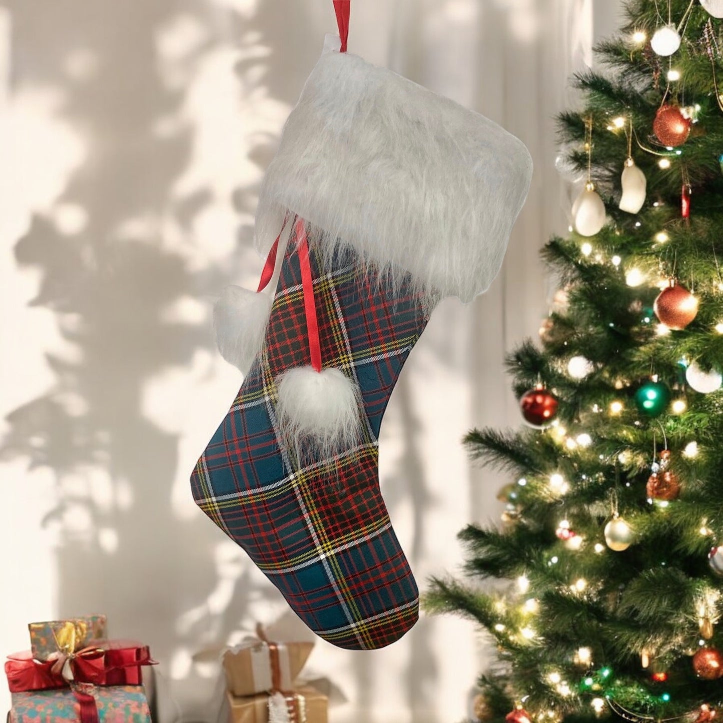 Anderson Tartan Christmas Stocking