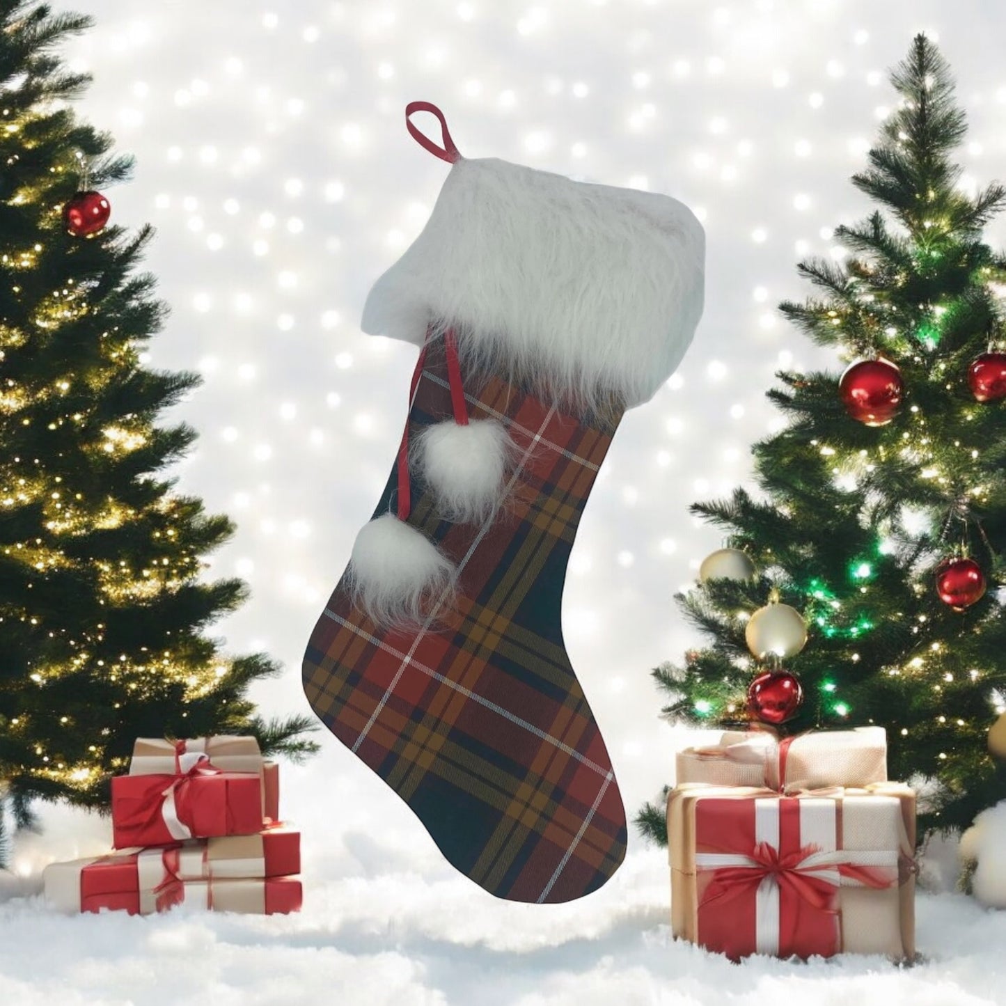 Buchanan Ancient Tartan Christmas Stocking