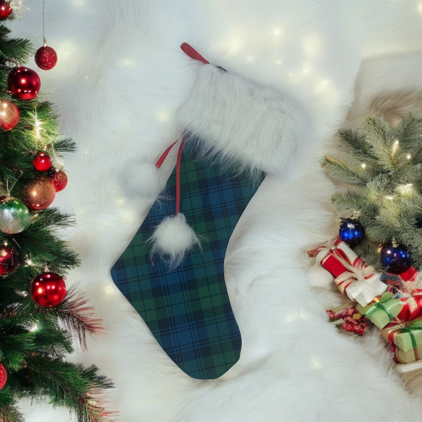 Campbell Ancient Tartan Christmas Stocking