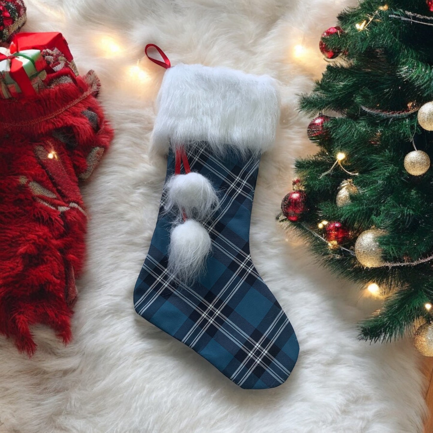 St Andrews Tartan Christmas Stocking