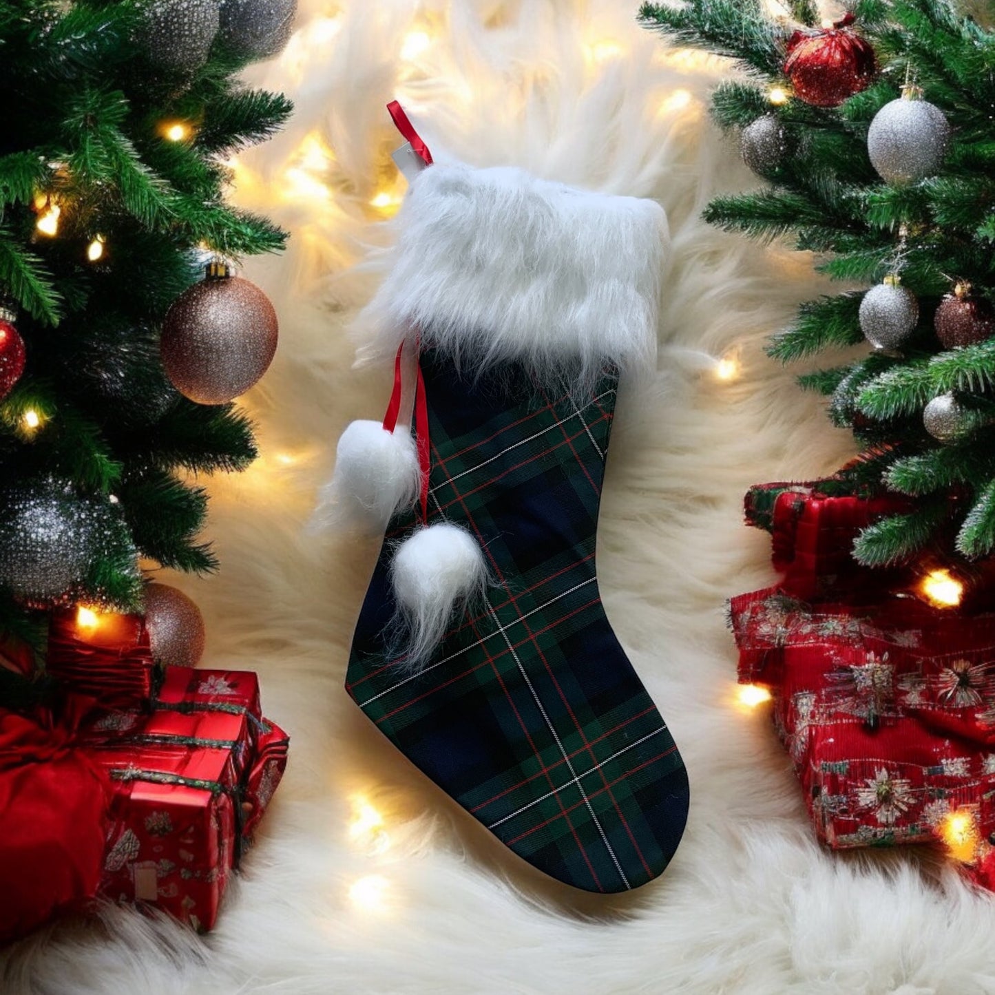 Ferguson Tartan Christmas Stocking