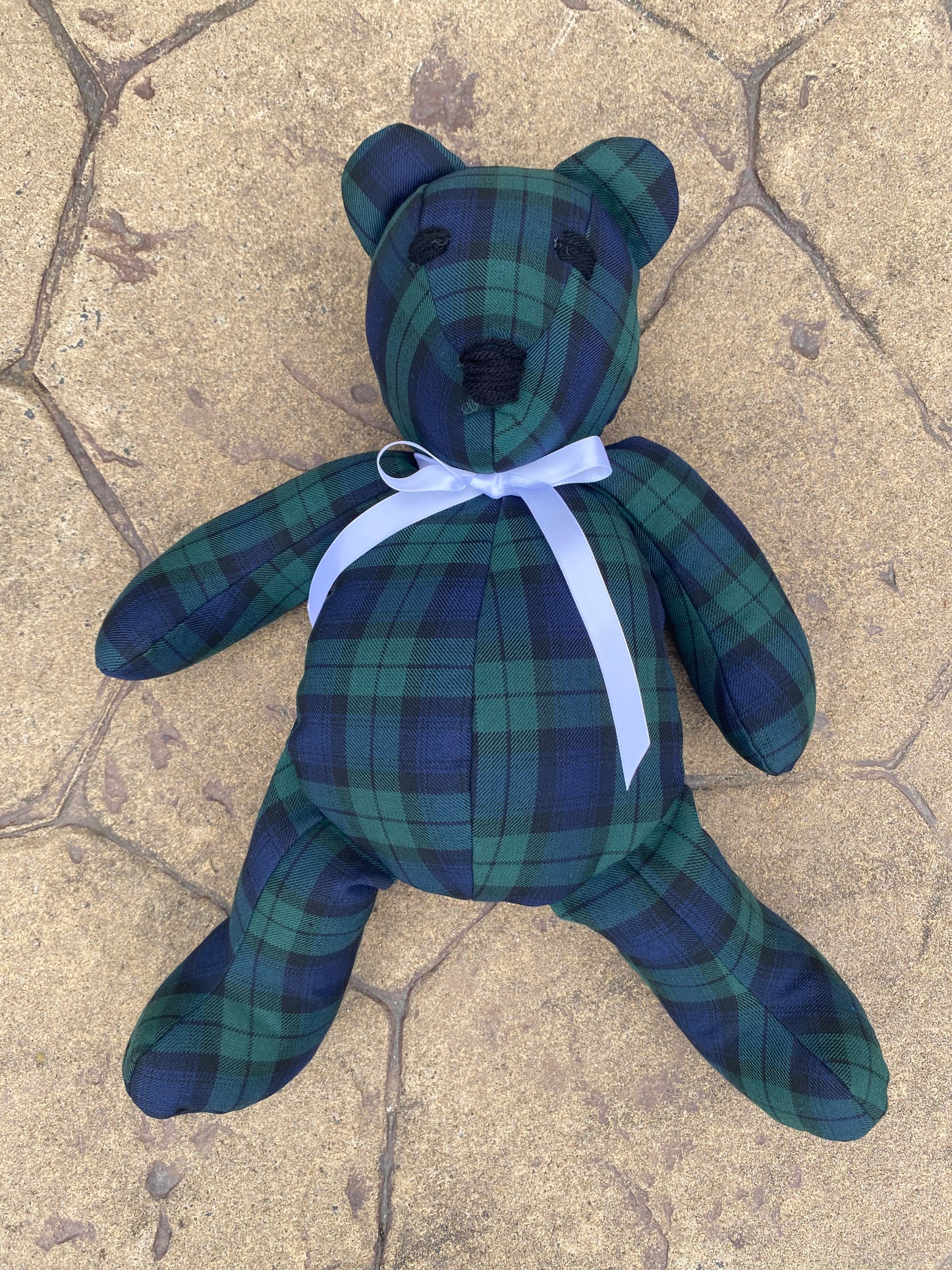 Black Watch Tartan Teddy