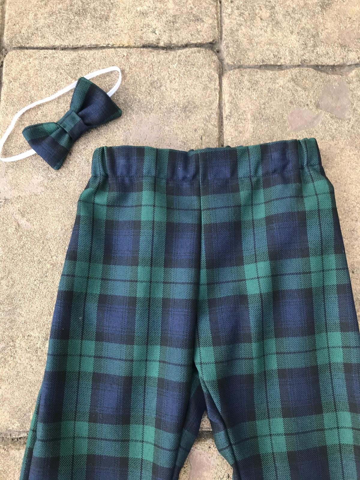 Trews & Bow Tie Set: Black Watch Tartan