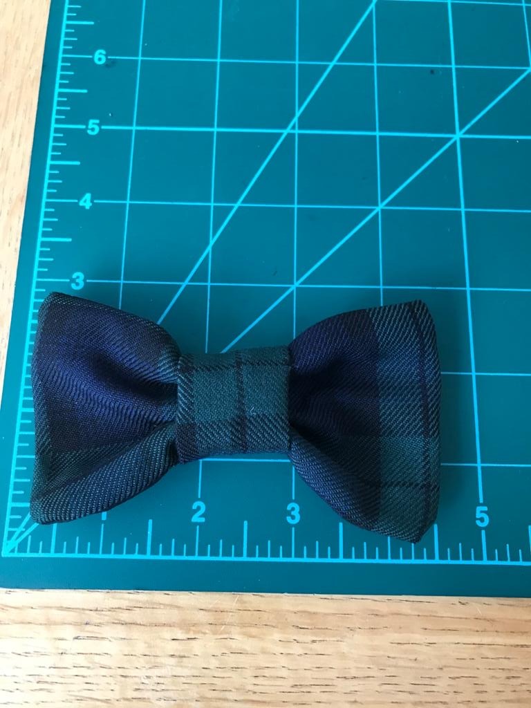 Black Watch Tartan Hair Bow