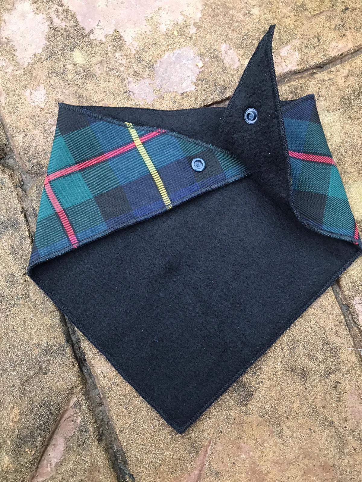 MacLeod Modern Hunting Tartan Bib