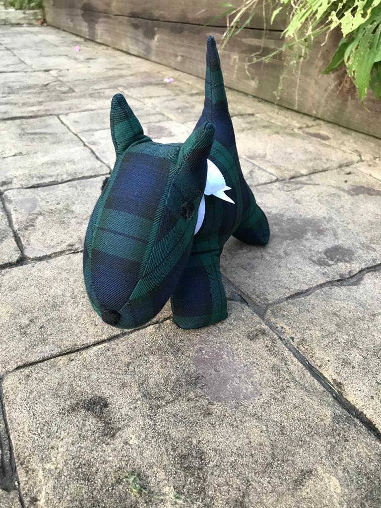 Black Watch Tartan Scottie Dog