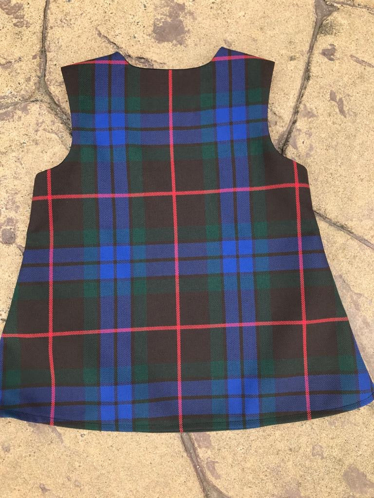 Fraser Ancient Hunting Tartan Pinafore
