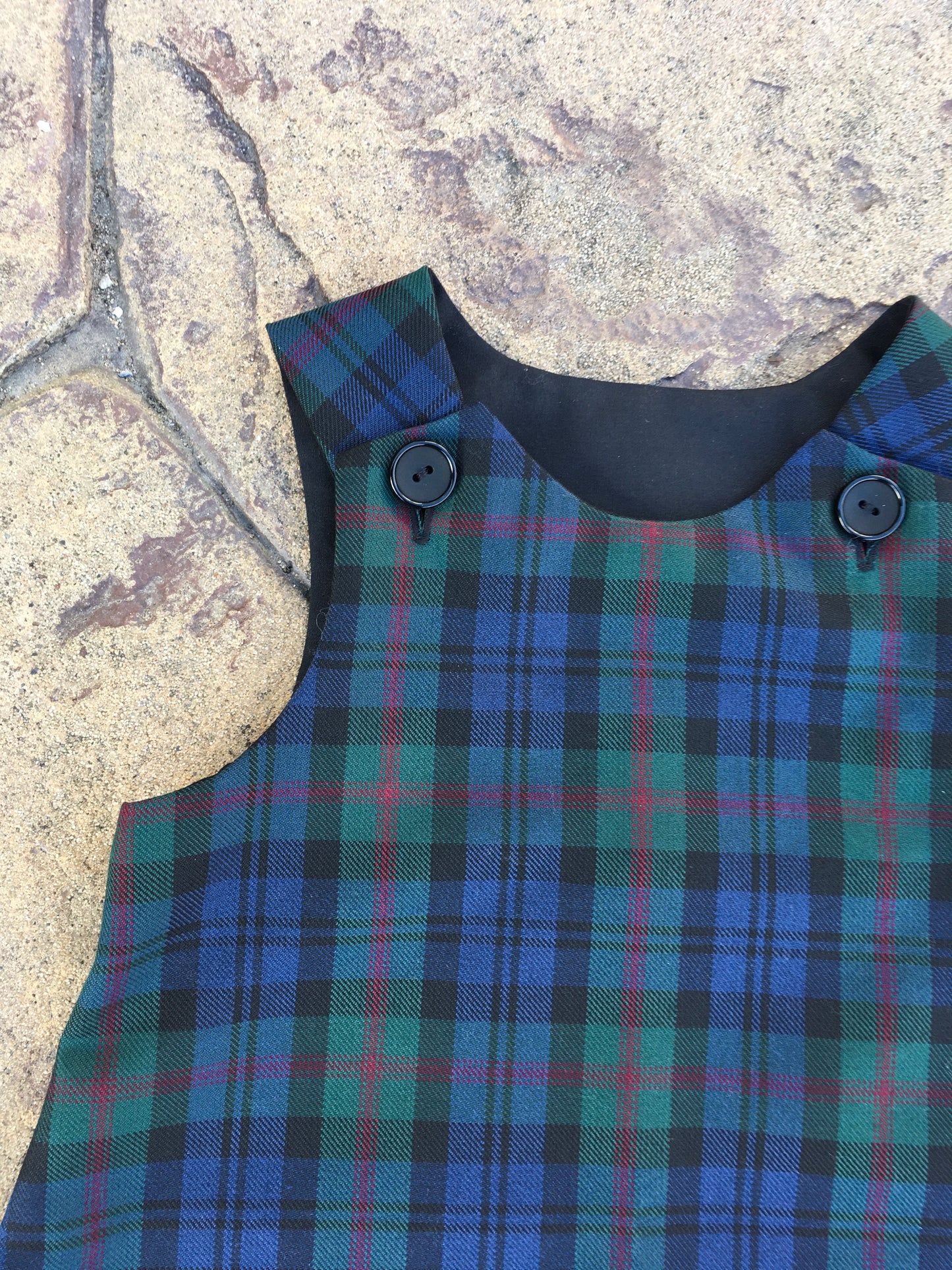 Baird Tartan, Pinafore & Hair Bow Set