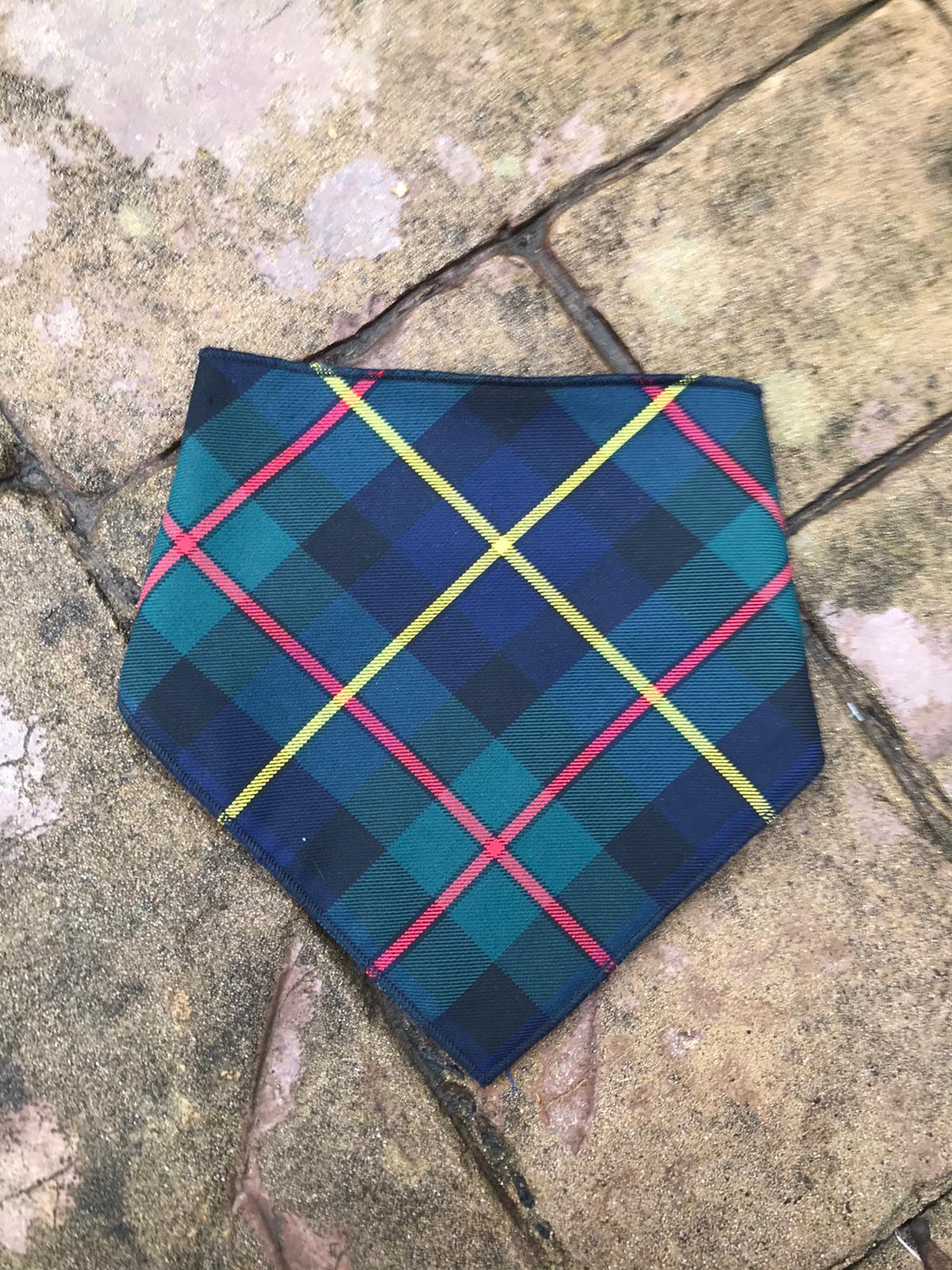 MacLeod Modern Hunting Tartan Bib