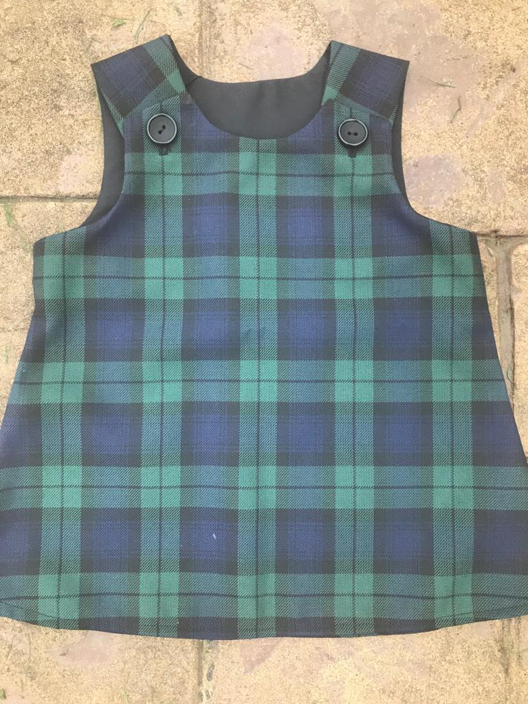Black Watch Tartan Pinafore